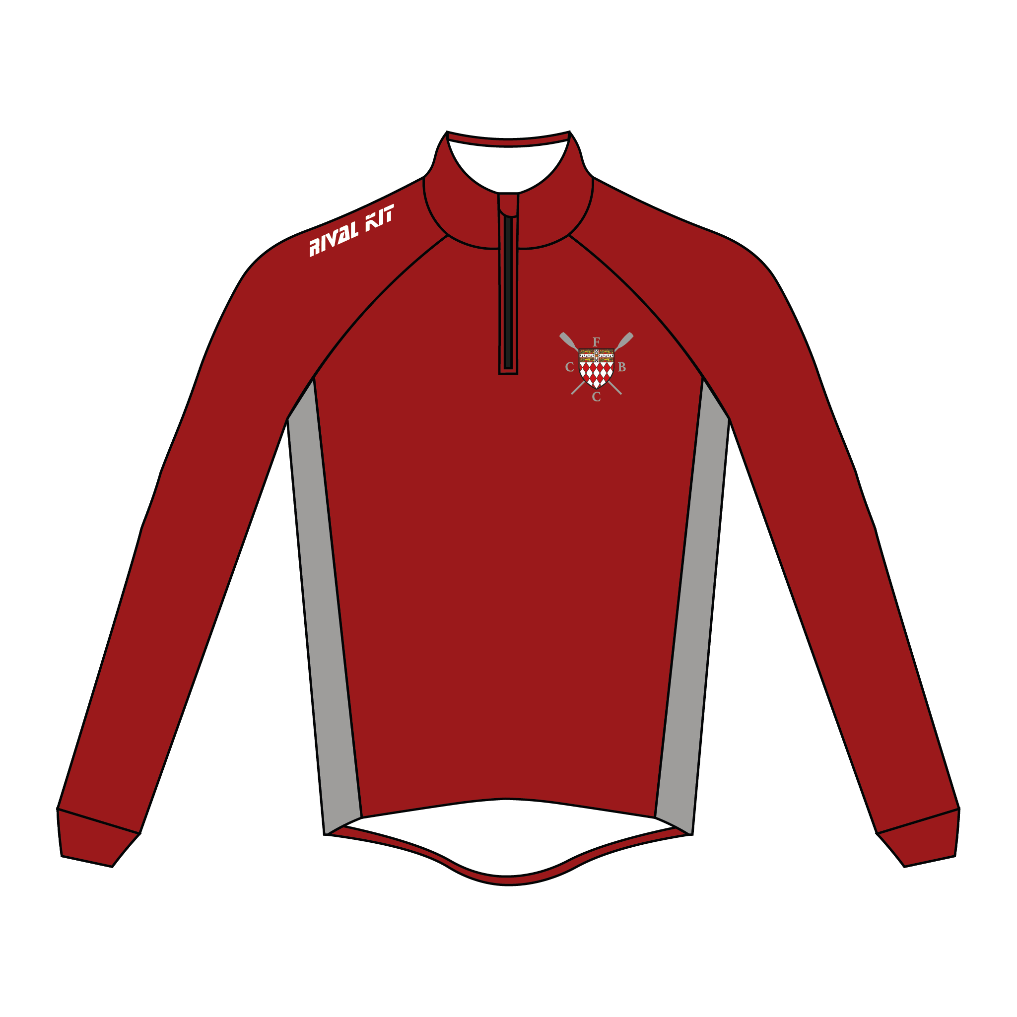 Fitzwilliam College Boat Club Ultra Light Splash Jacket