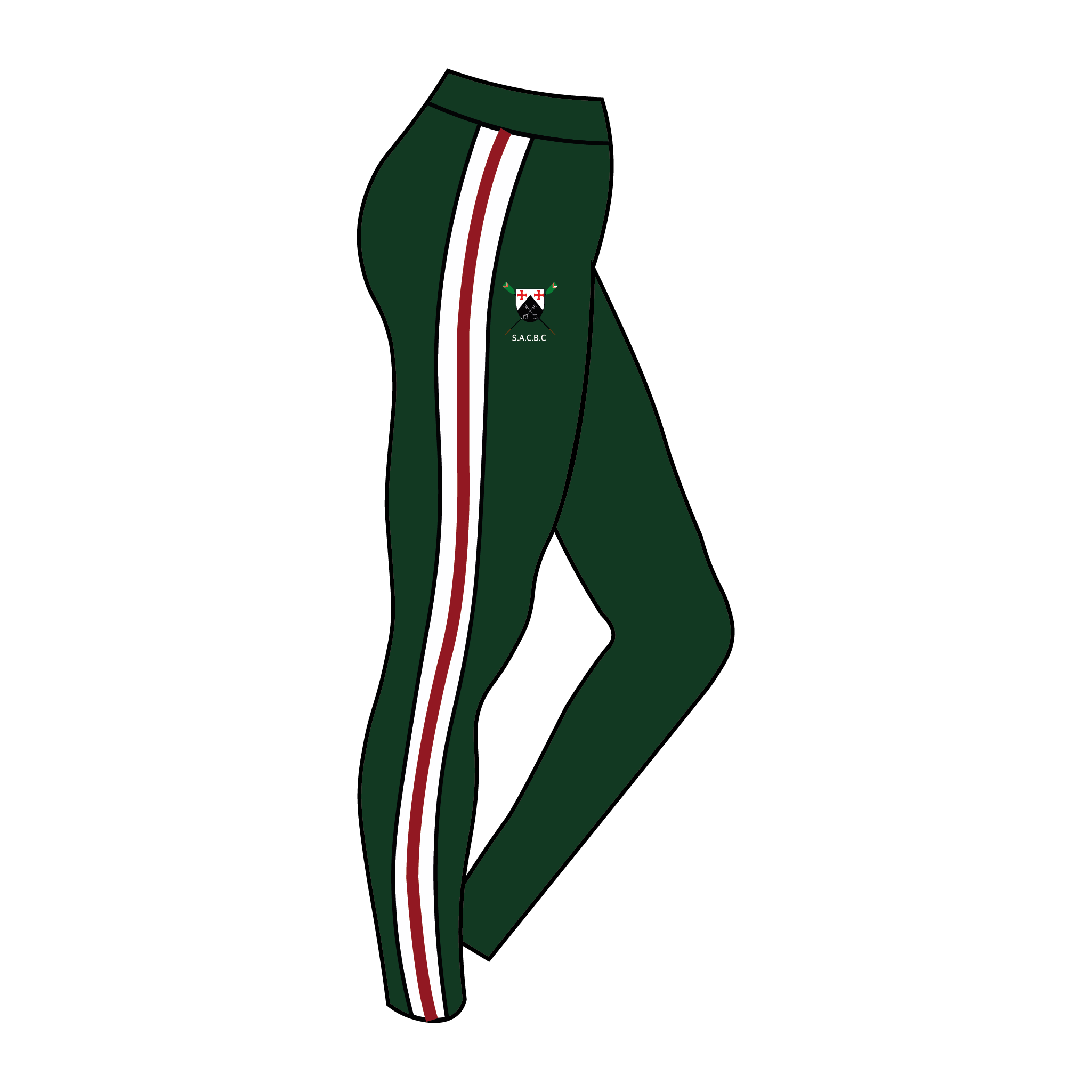 St. Aidan's Boat Club Racing Leggings