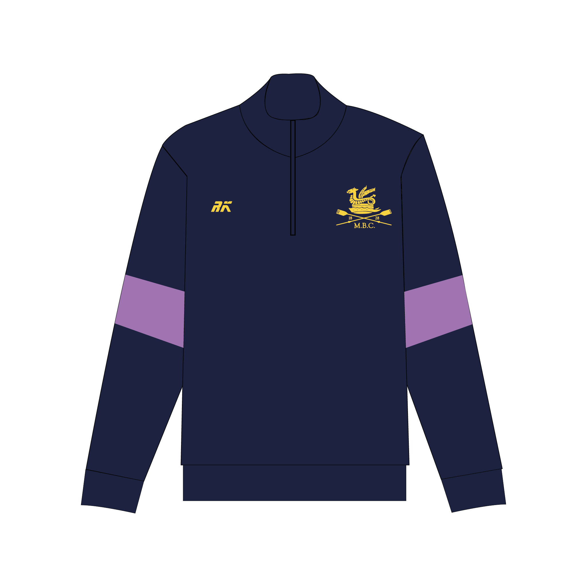 Magdalene College Boat Club Bespoke Q-Zip