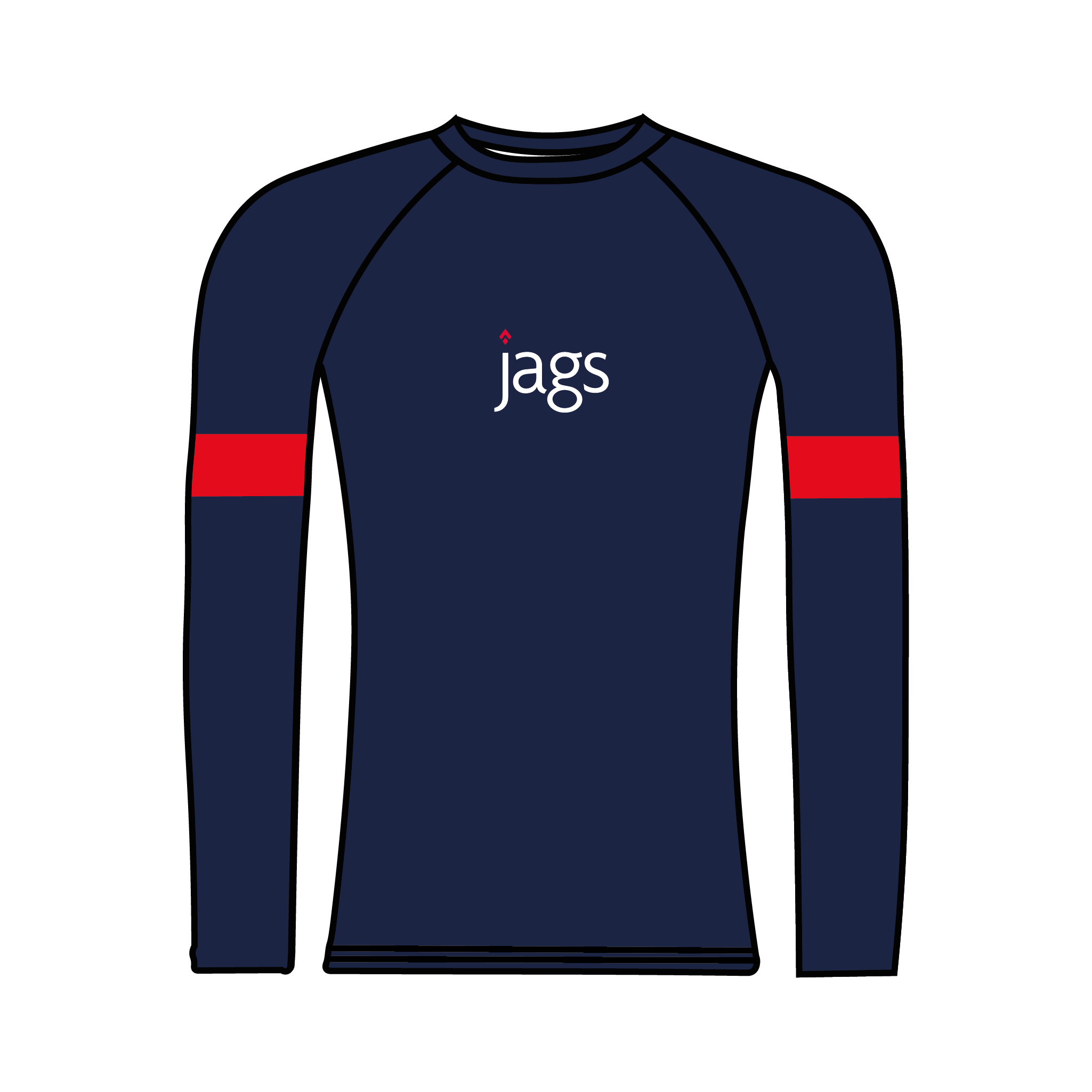 James Allen Girls' School Boat Club Long Sleeve Racing Base Layer