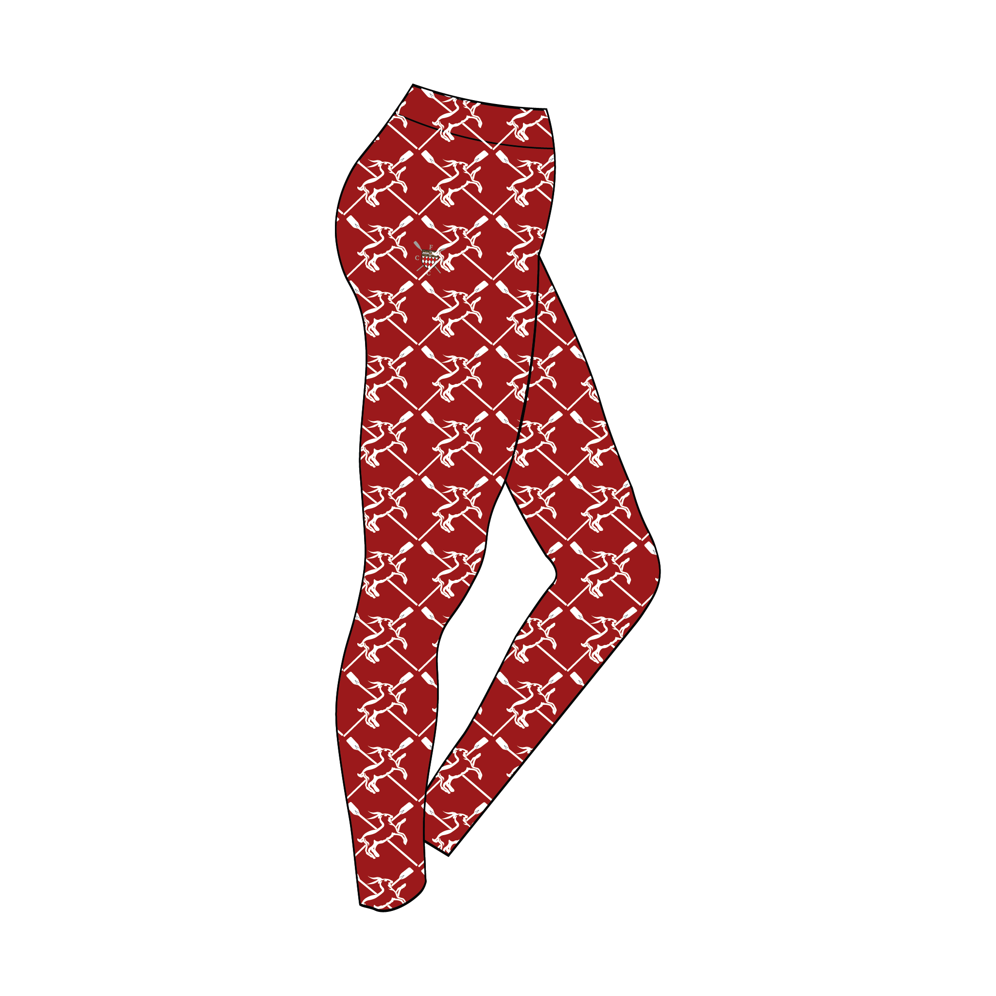 Fitzwilliam College Boat Club Leggings 2