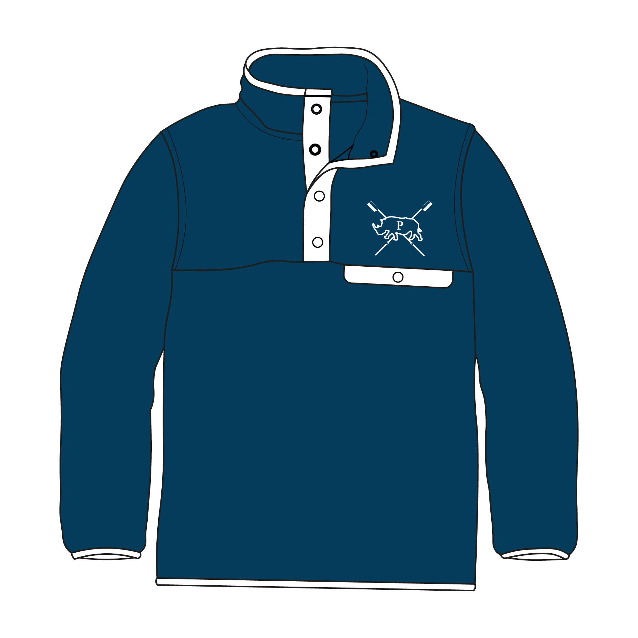 Poststraat 36 Pocket Fleece 2