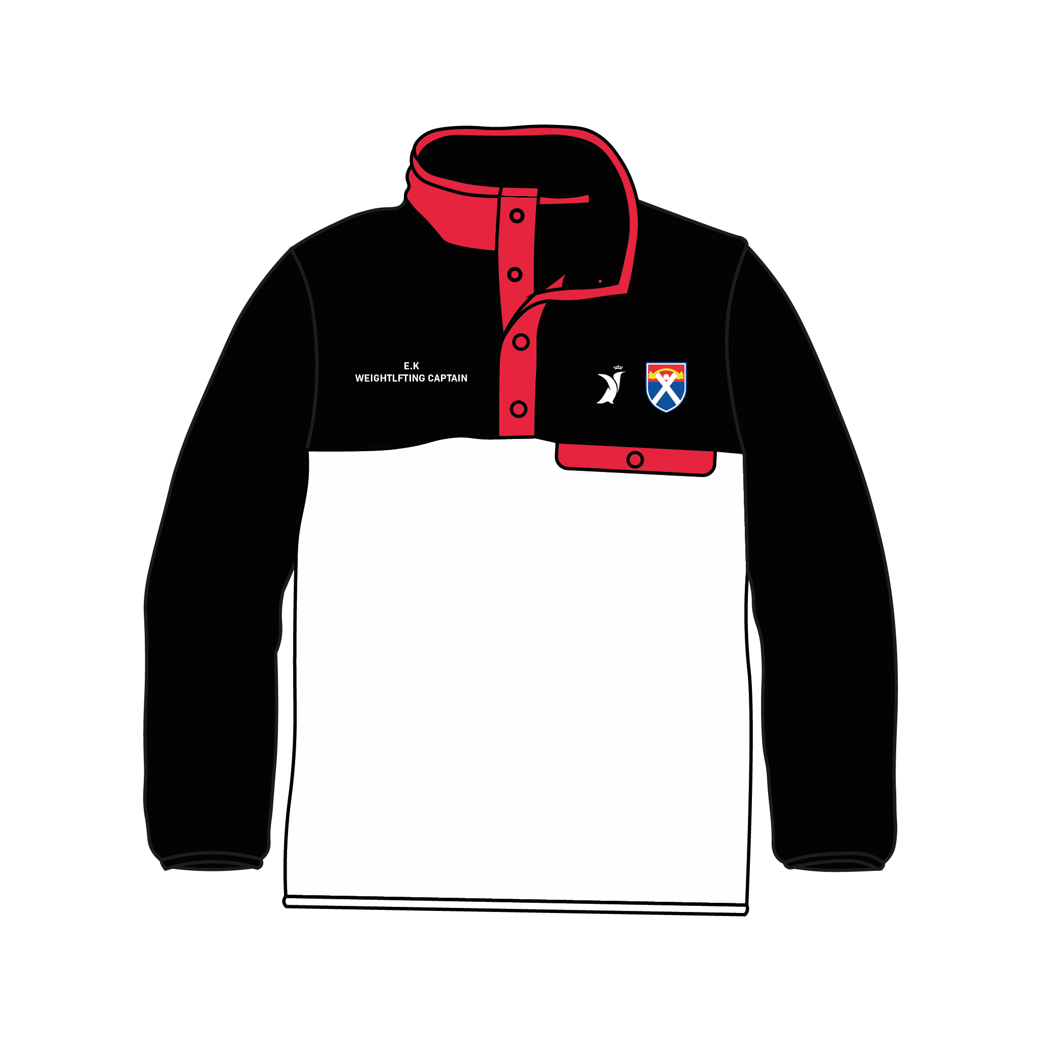 Dundee University Weight Lifting Club Committee Pocket Fleece