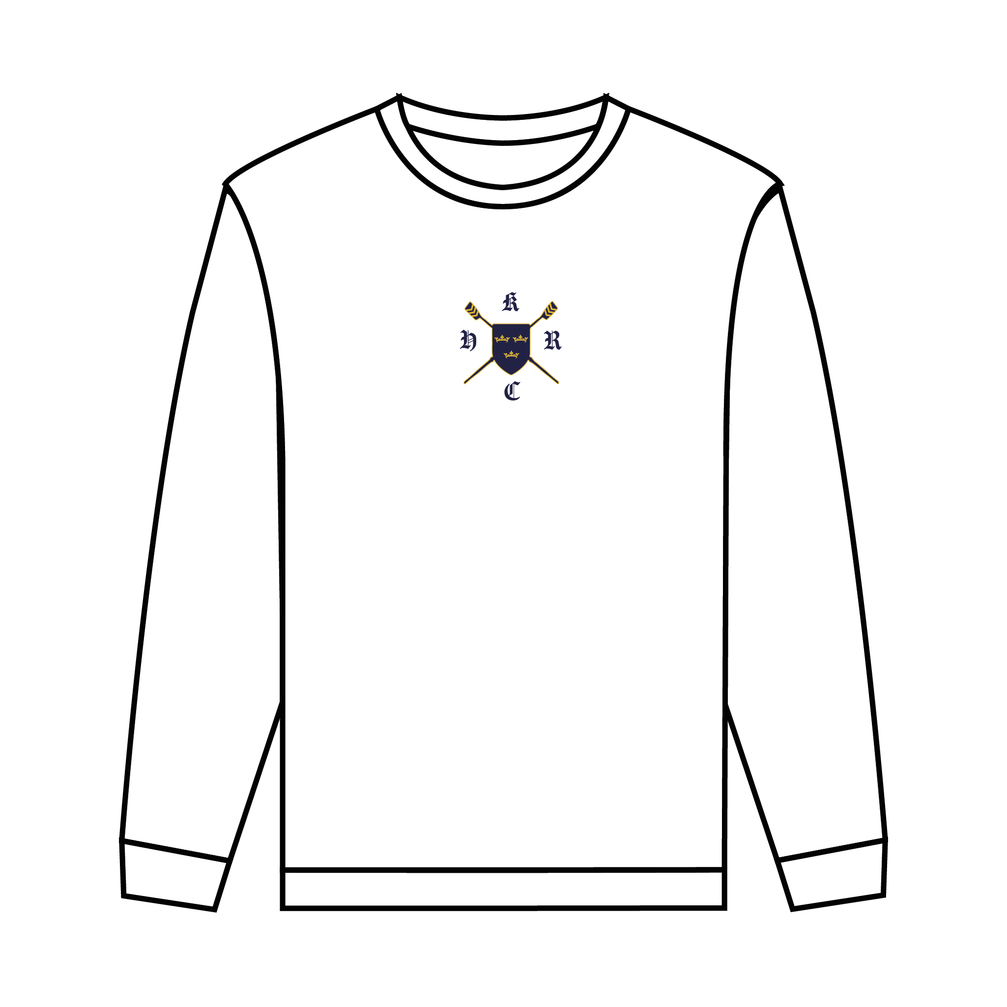 Hull Kingston Rowing Club Casual Long Sleeve T-Shirt