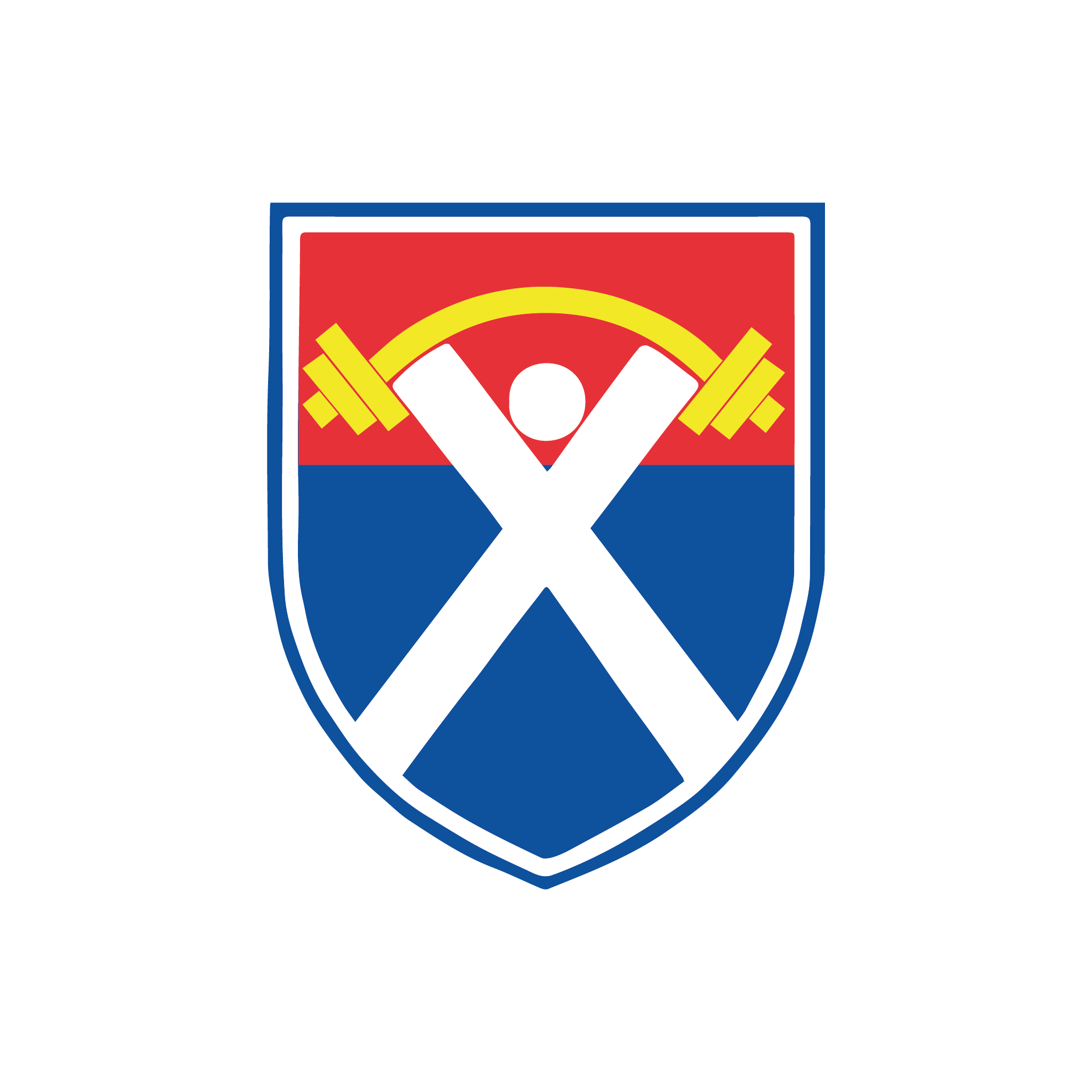 Dundee University Weight Lifting Club Bag Patch - DUWLC Logo