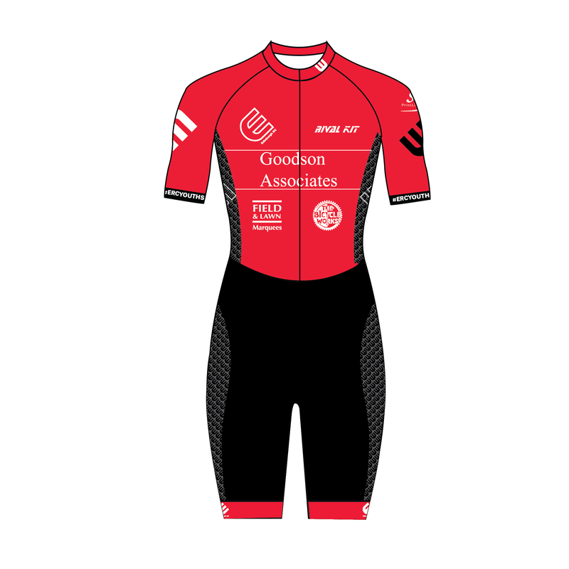 ERC Goodsons Youth Race Teams Short Sleeve Skinsuit