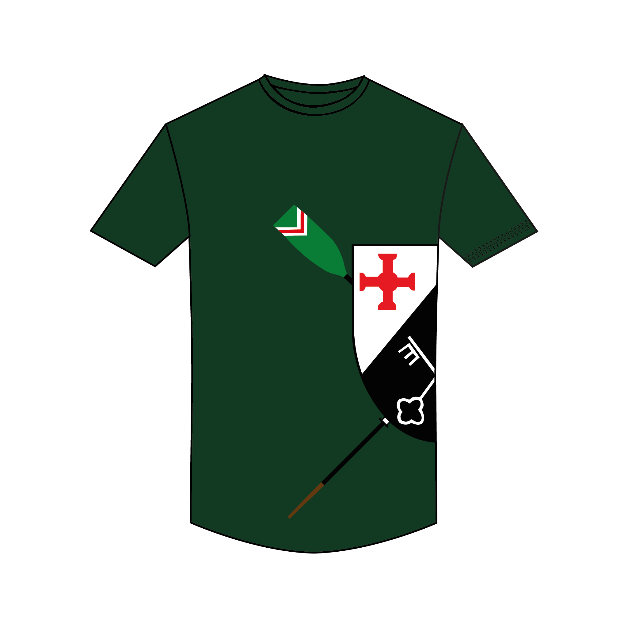 St. Aidan's Boat Club Bespoke Gym T-Shirt