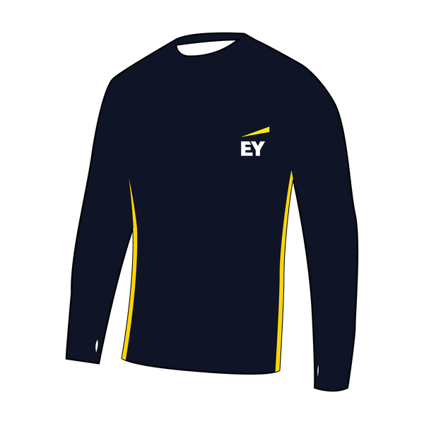 EY Running Club Bespoke Long Sleeve Gym T-Shirt 2