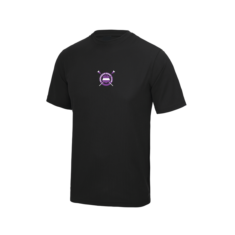 Aberdeen BC Casual Black T-Shirt