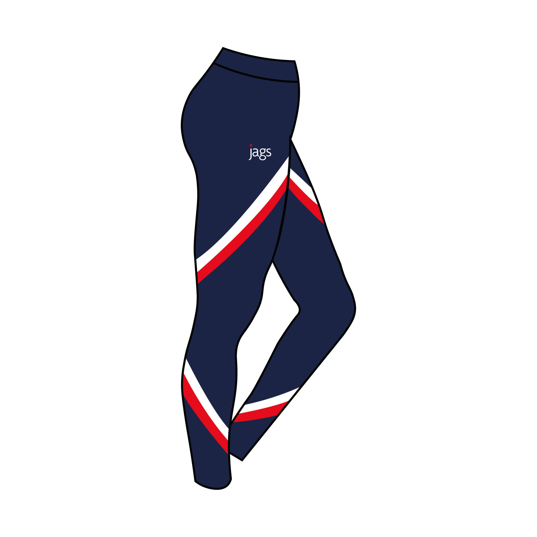 James Allen Girls' School Boat Club Training Leggings 2