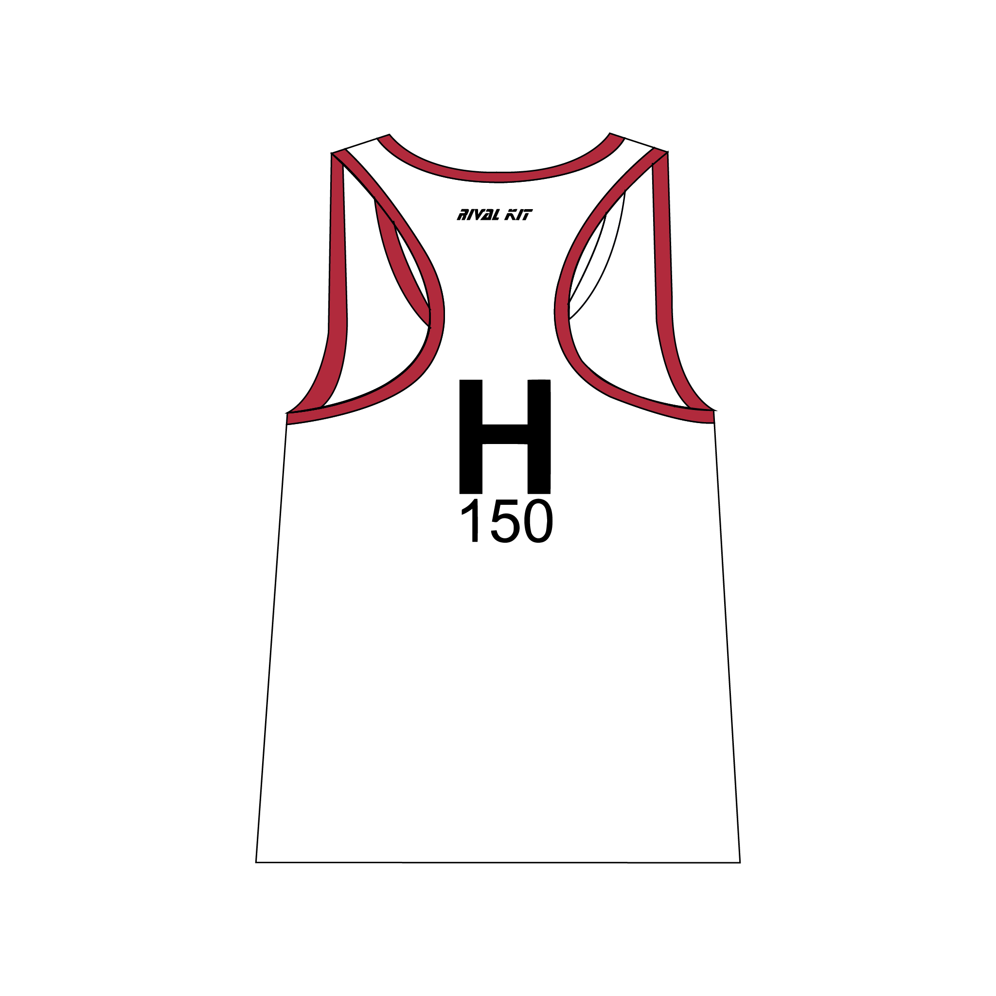 Harvard Men's Lightweight Crew White Gym Vest