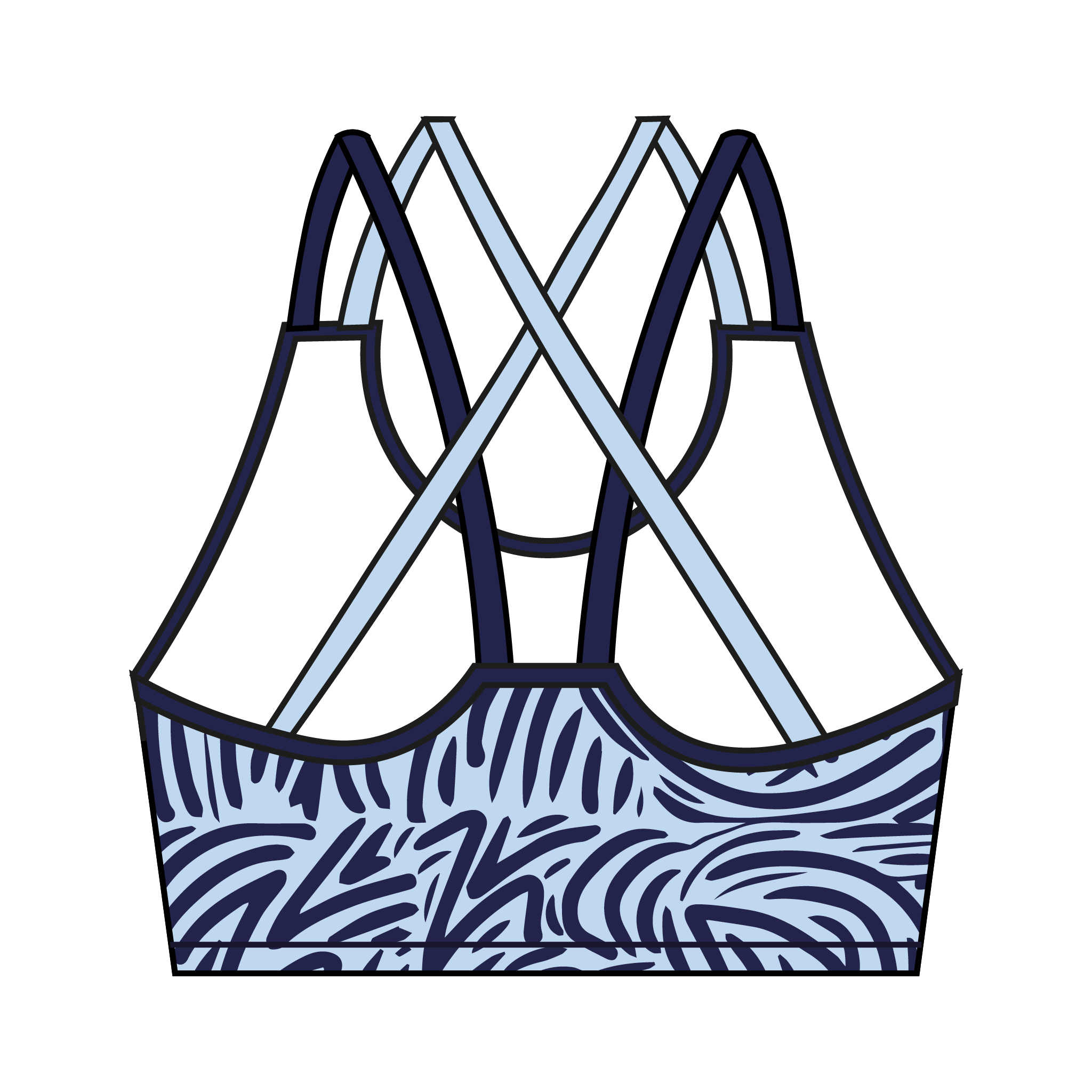 Broxbourne RC Strappy Sports Bra