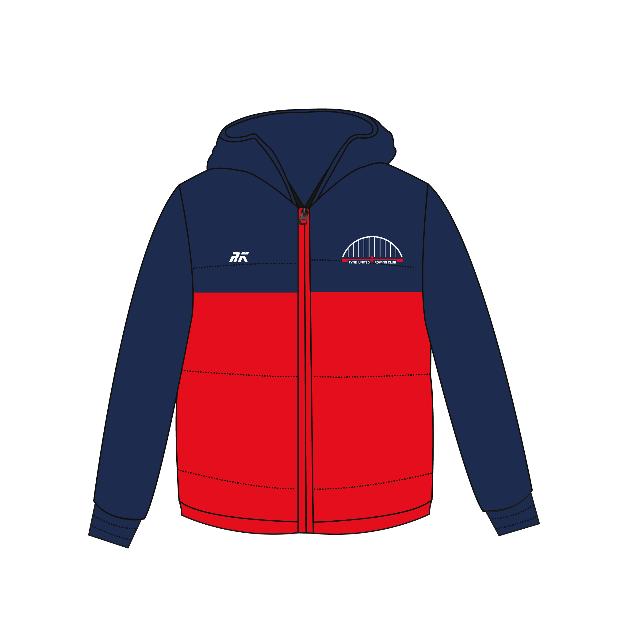Tyne United RC Puffa Jacket