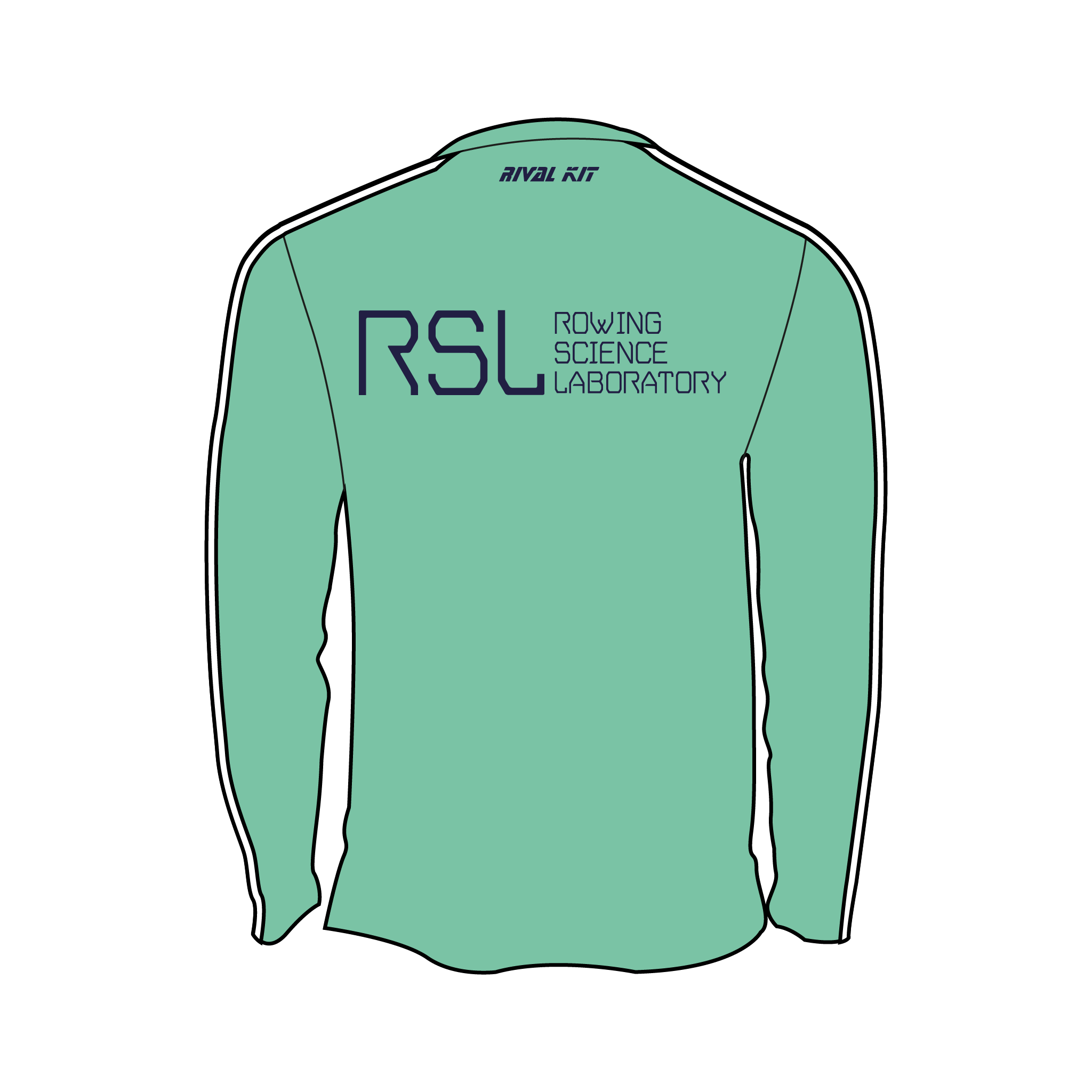 University of Tokyo Rowing Science Laboratory Bespoke Long Sleeve Gym T-Shirt