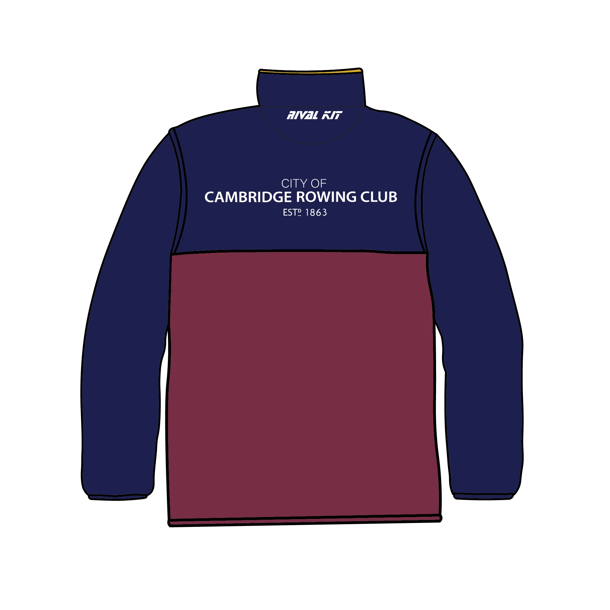 City Of Cambridge Rowing Club Pocket Fleece