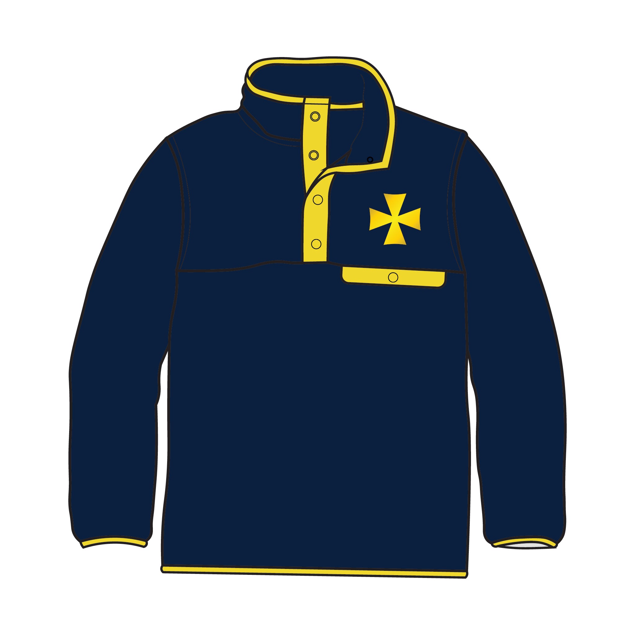 King Edward VI School Boat Club Pocket Fleece