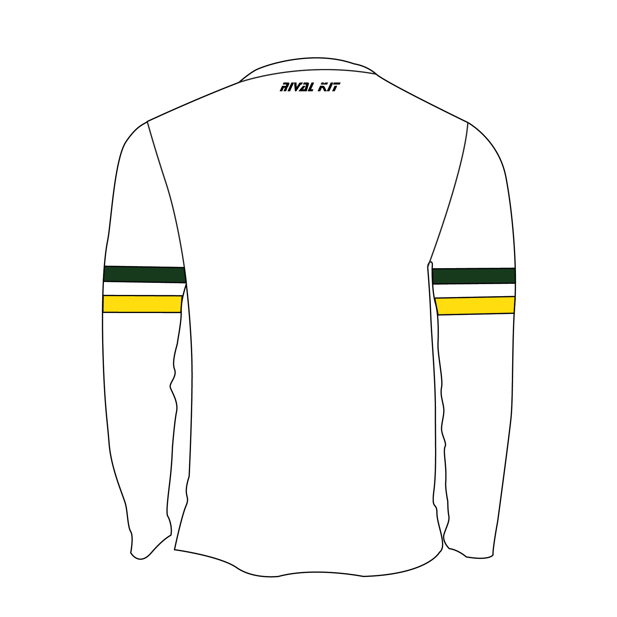 Fairlop R.C Bespoke White Long Sleeve Gym T-Shirt