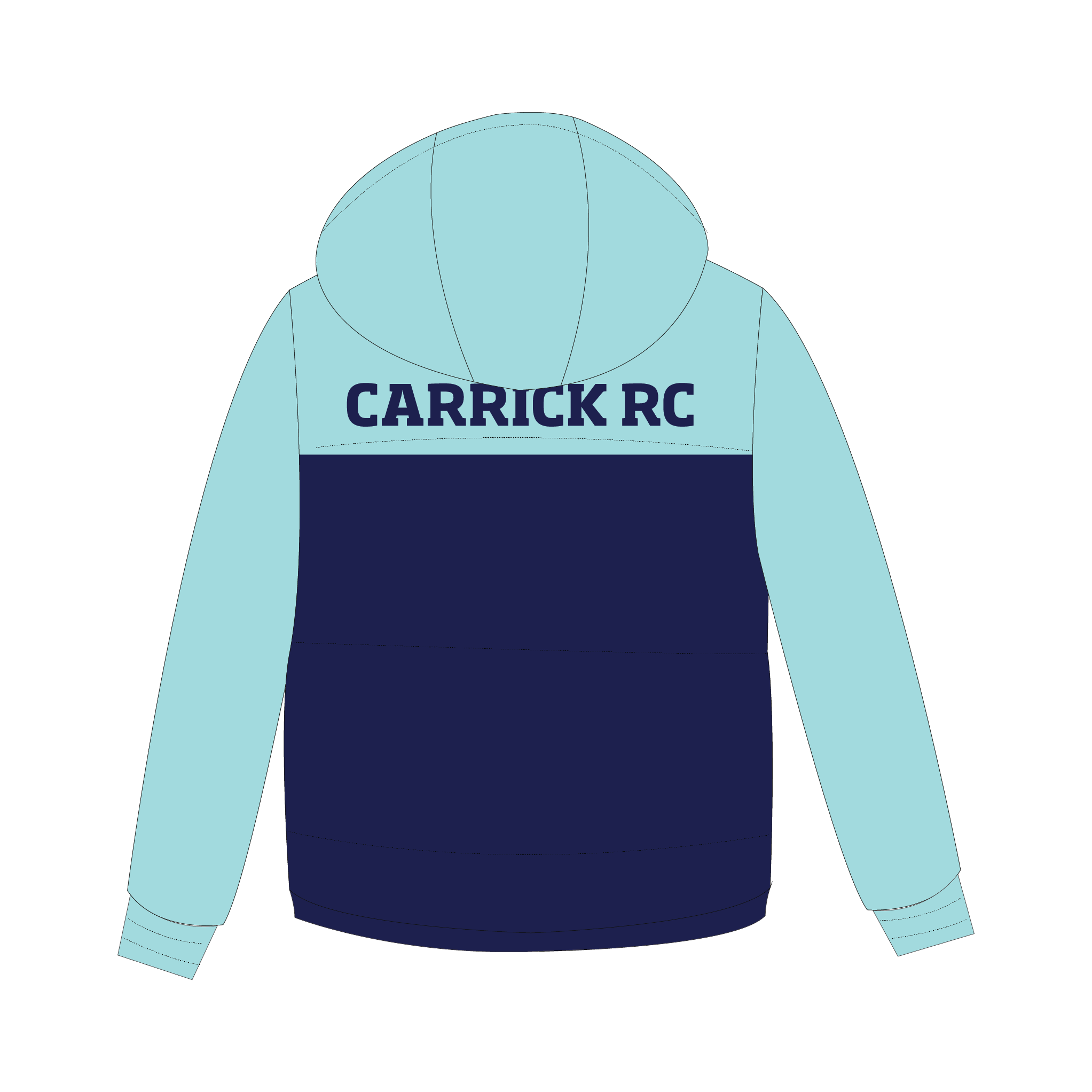 Carrick Rowing Club Puffa Jacket