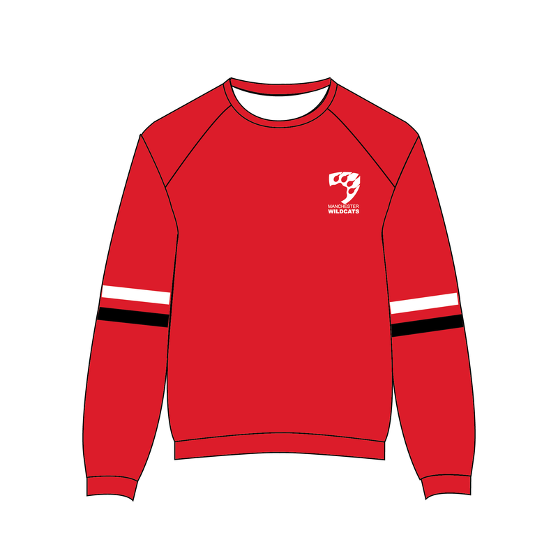 Manchester Wildcats Red Sweatshirt