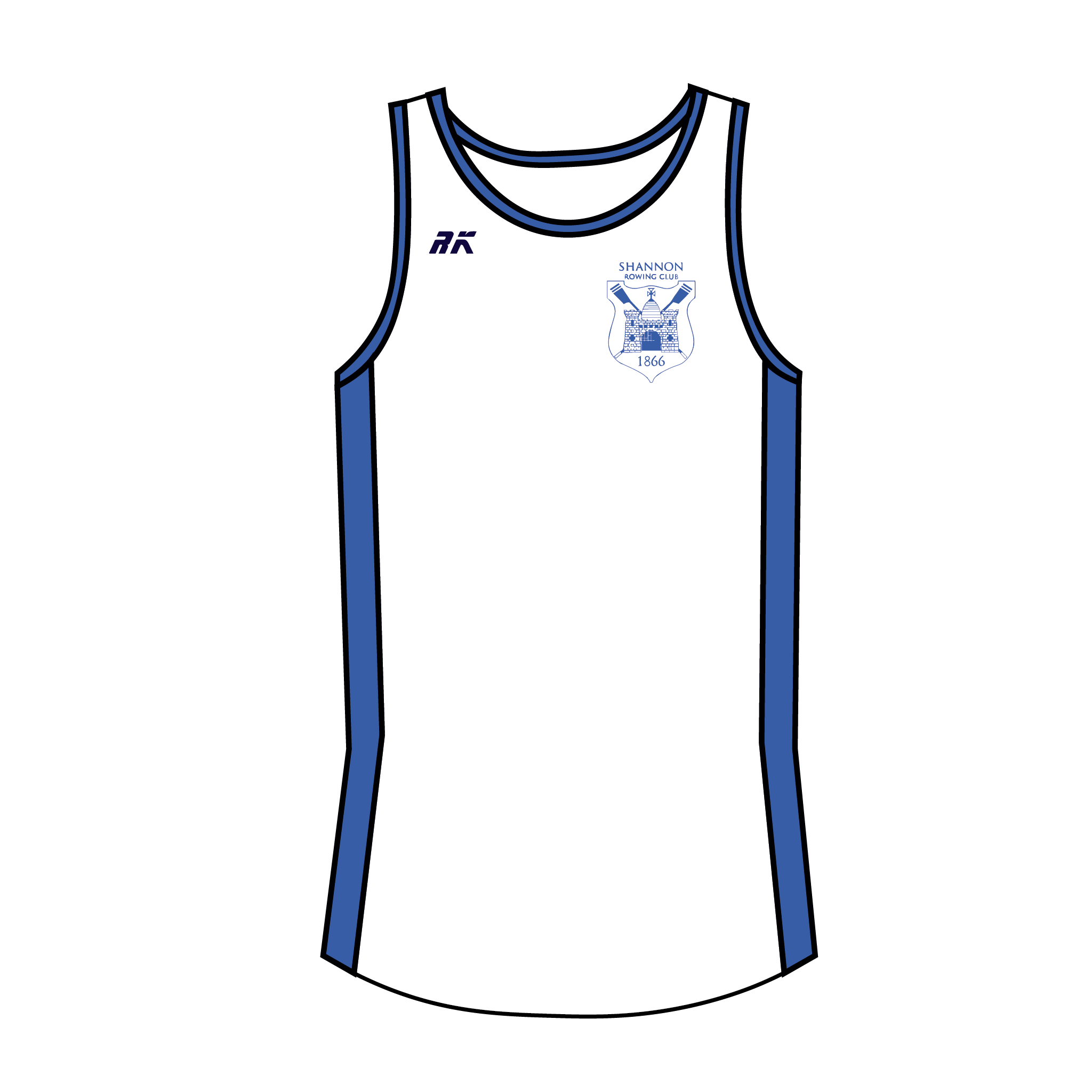 Shannon Rowing Club Gym Vest 1