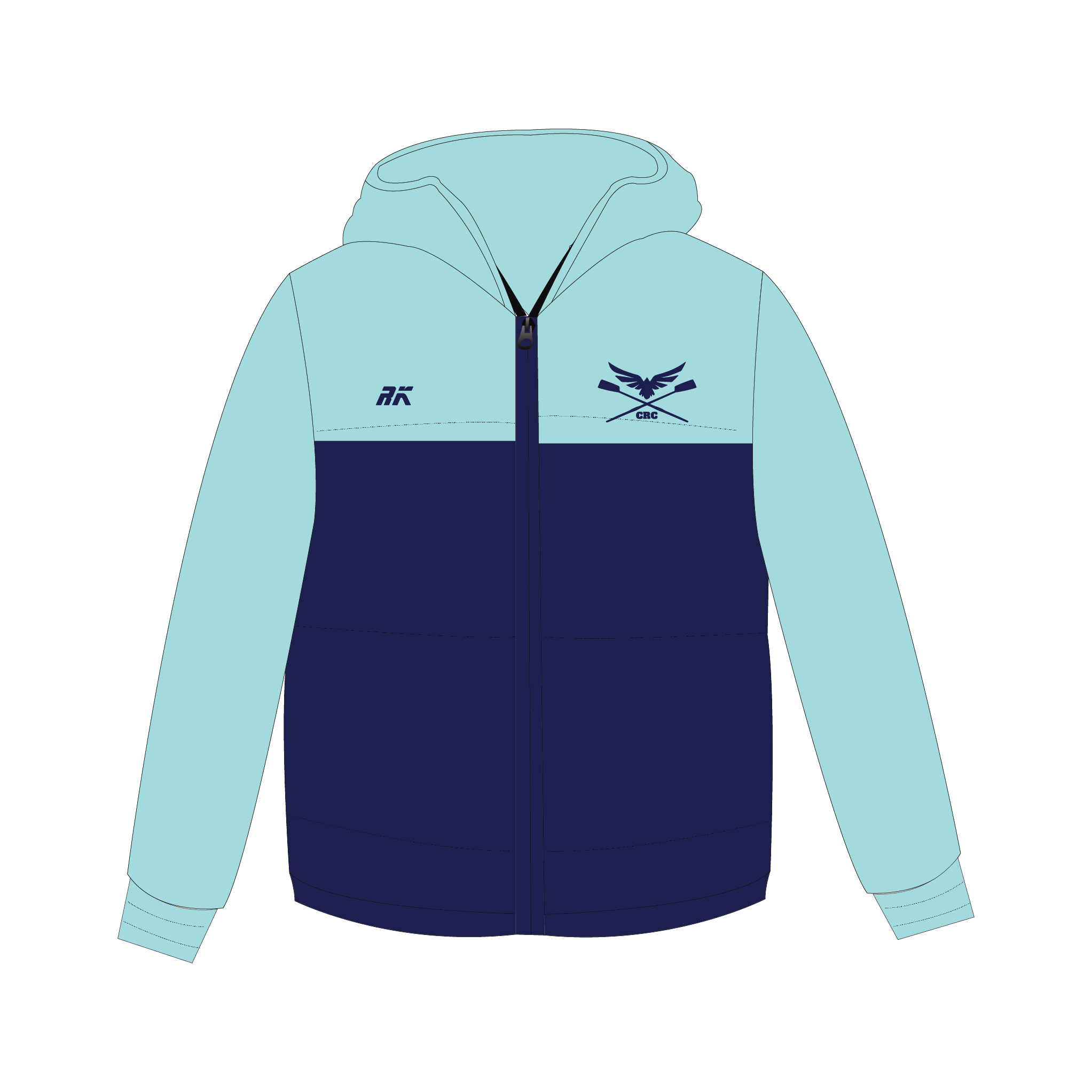 Carrick Rowing Club Puffa Jacket