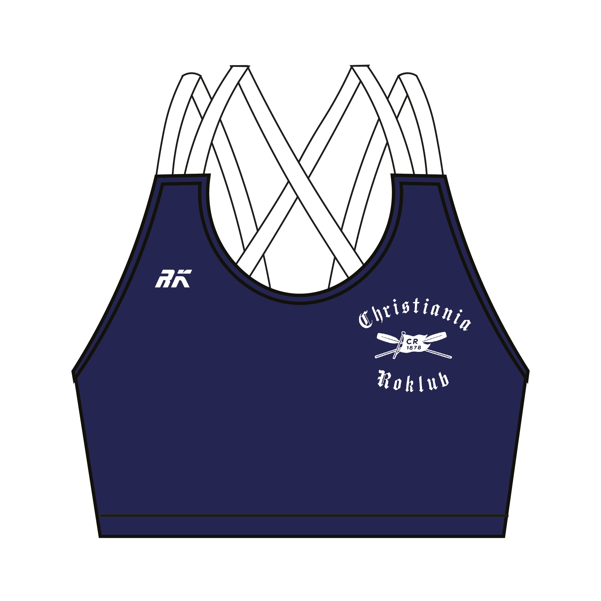 Christiania Roklub Strappy Sports Bra