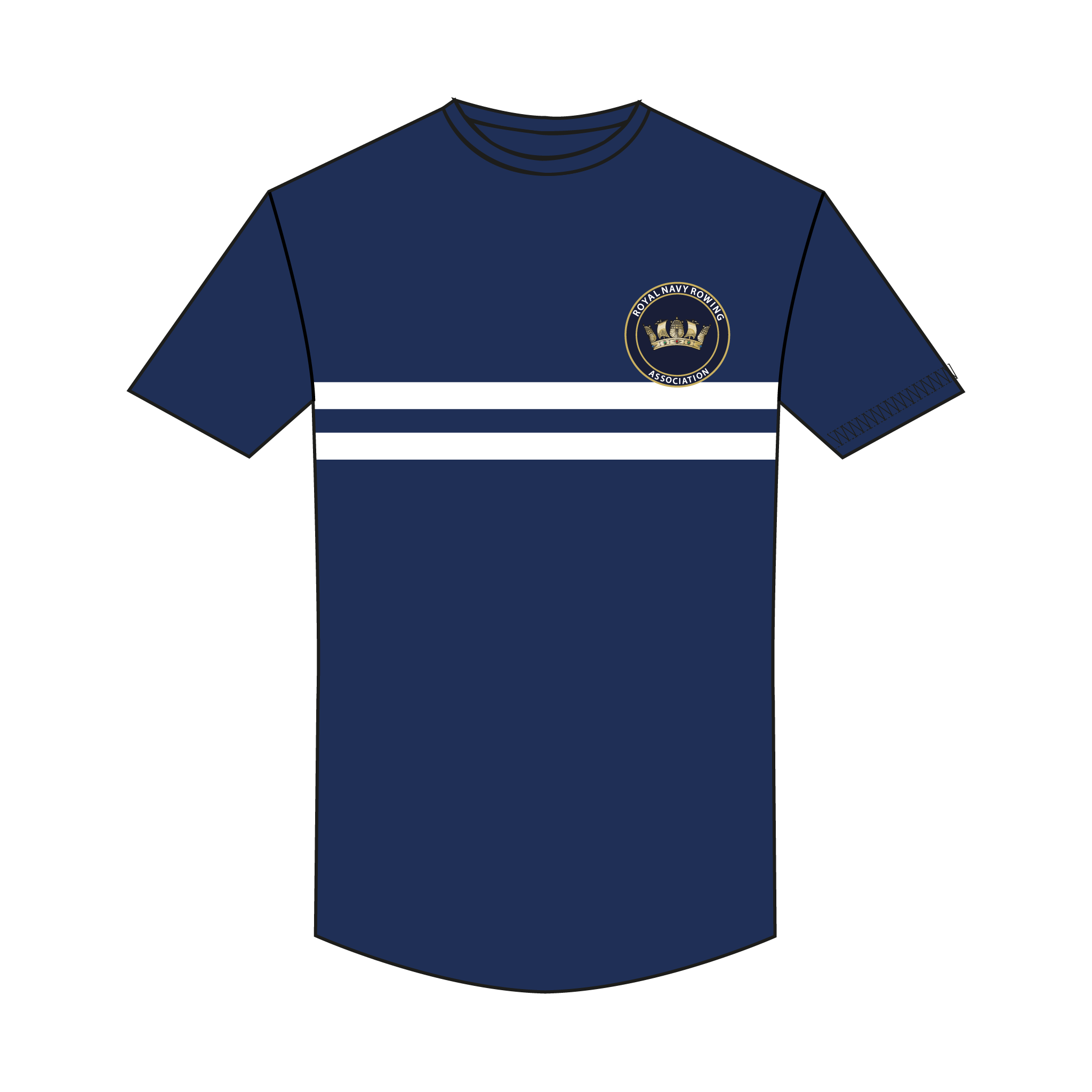 Royal Navy Rowing Association Bespoke Gym T-Shirt