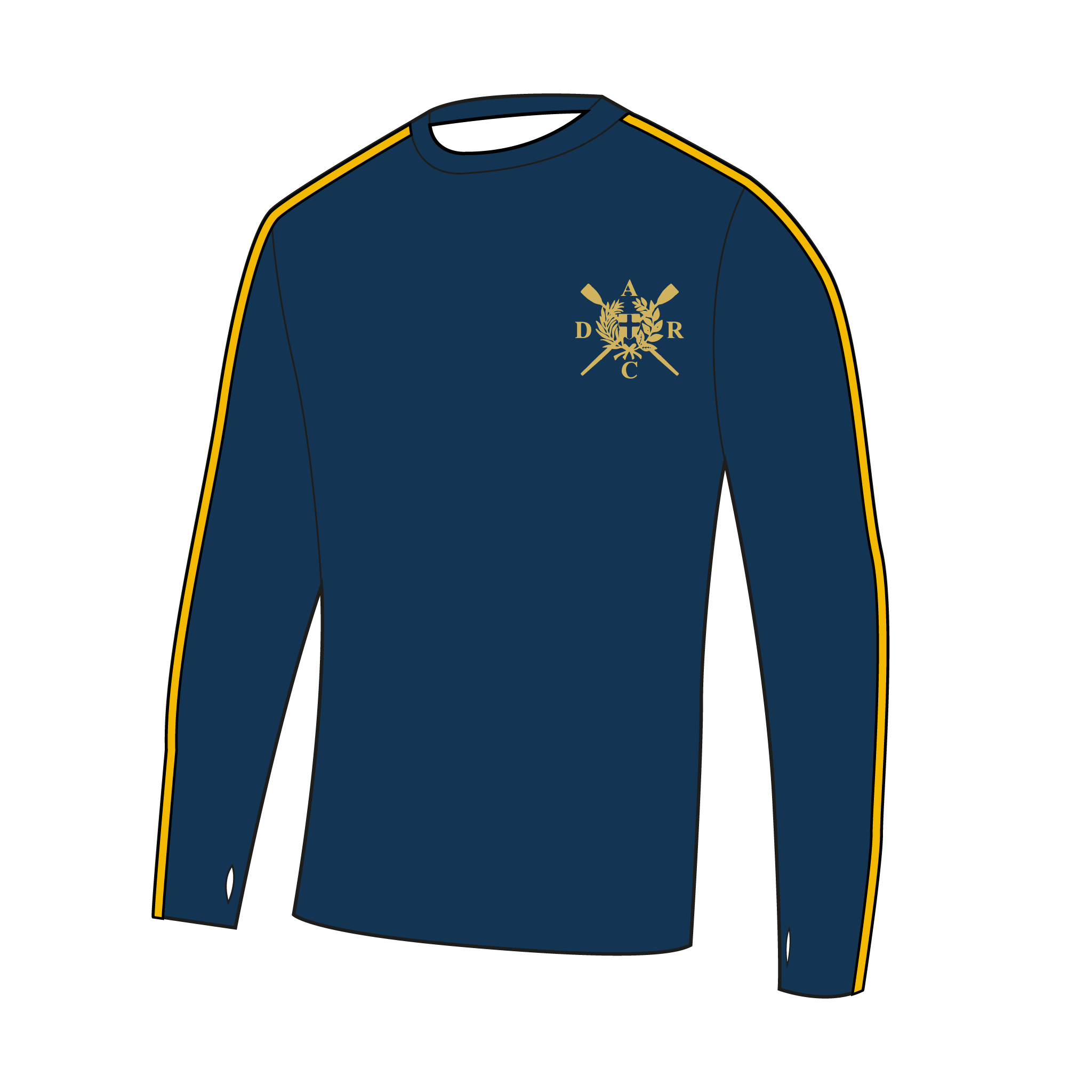 Durham ARC Bespoke Long Sleeve Gym T-Shirt