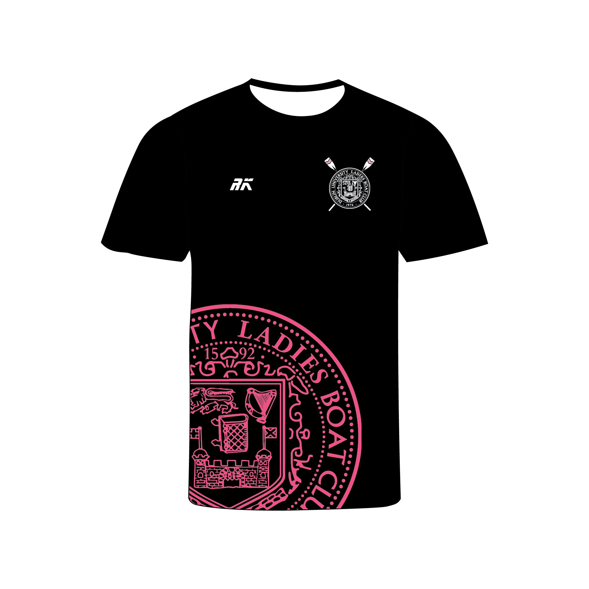 Dublin University Ladies Boat Club Bespoke Gym T-Shirt