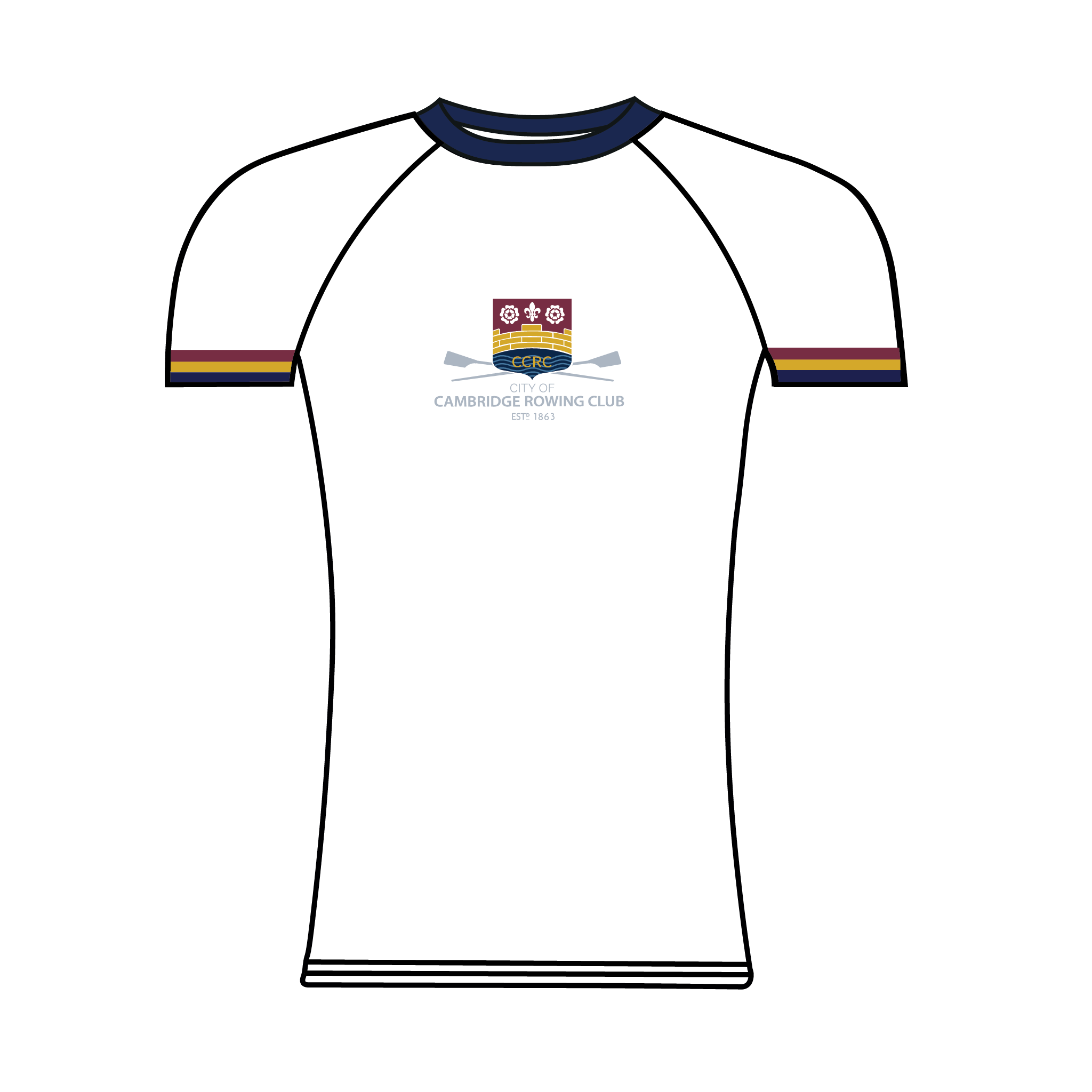 City Of Cambridge Rowing Club Short Sleeve Base-Layer