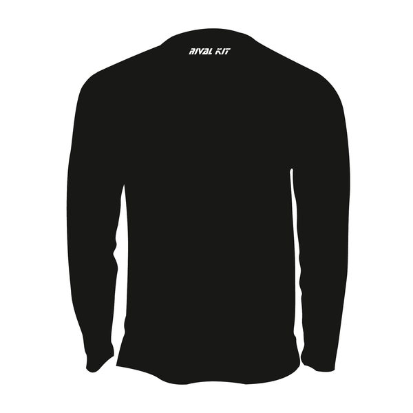 Portlethen & District Pipe Band Black Long Sleeve Gym T-Shirt