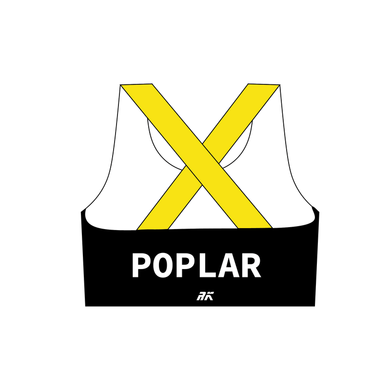 Poplar, Blackwall and District RC Black Sports Bra