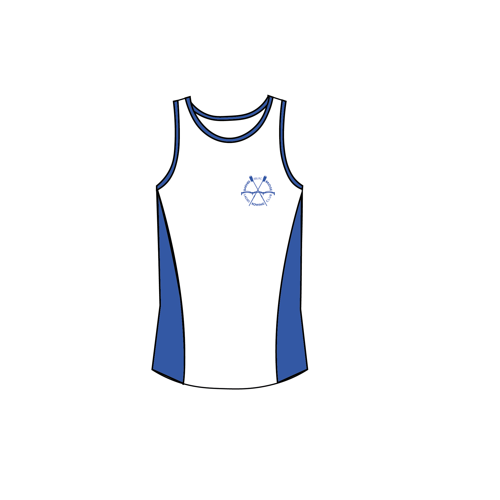 Barnes Bridge Ladies RC Gym Vest