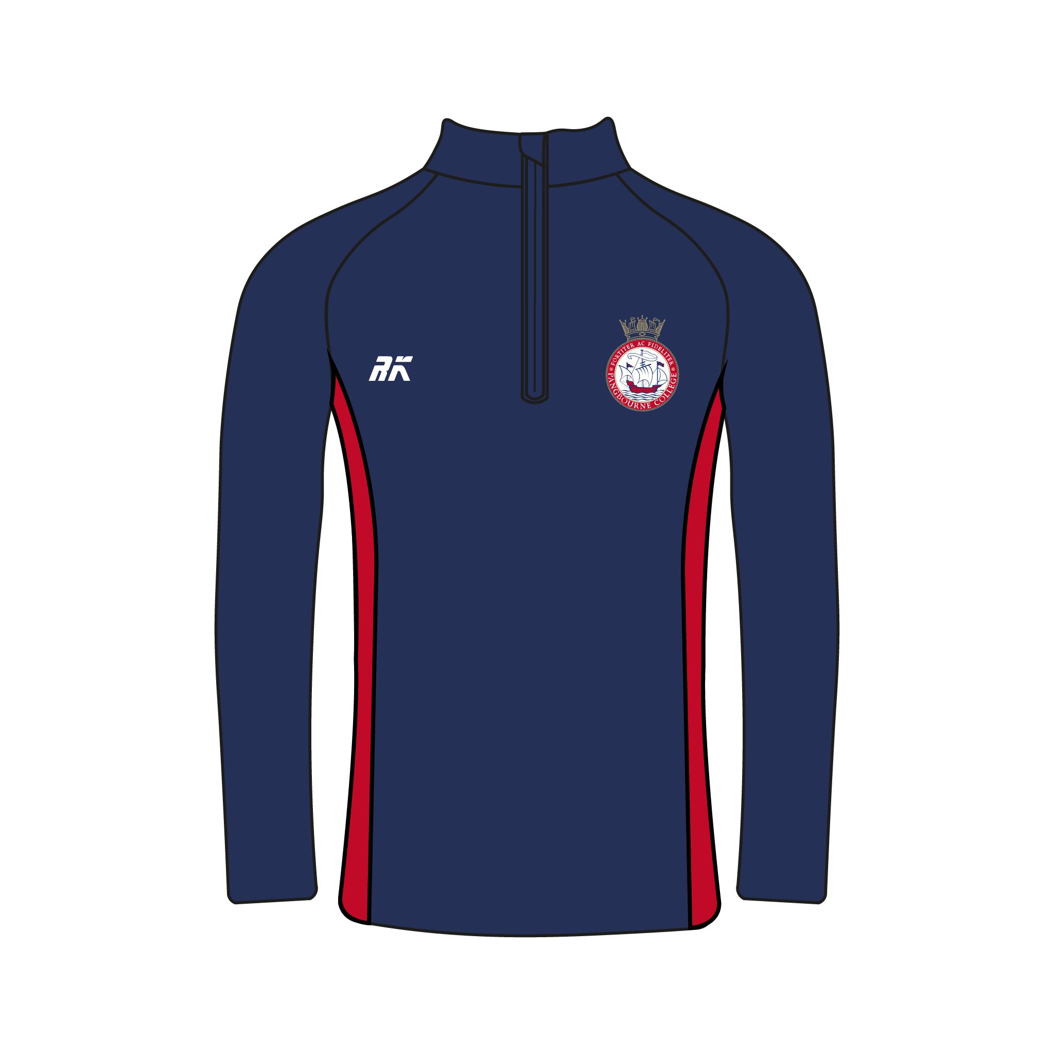 Pangbourne College Boat Club Bespoke Q-Zip