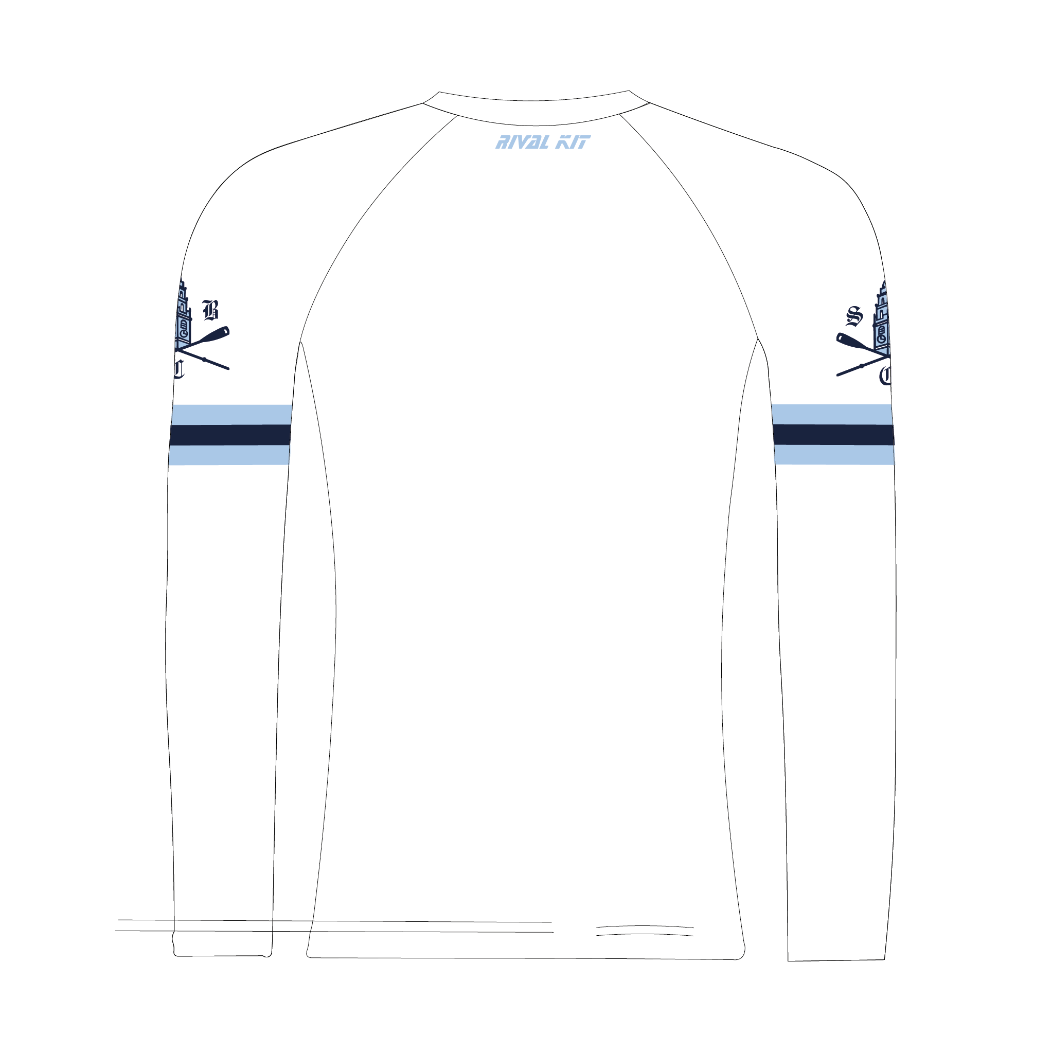 Shandon Boat Club Long Sleeve Base-Layer Design 2