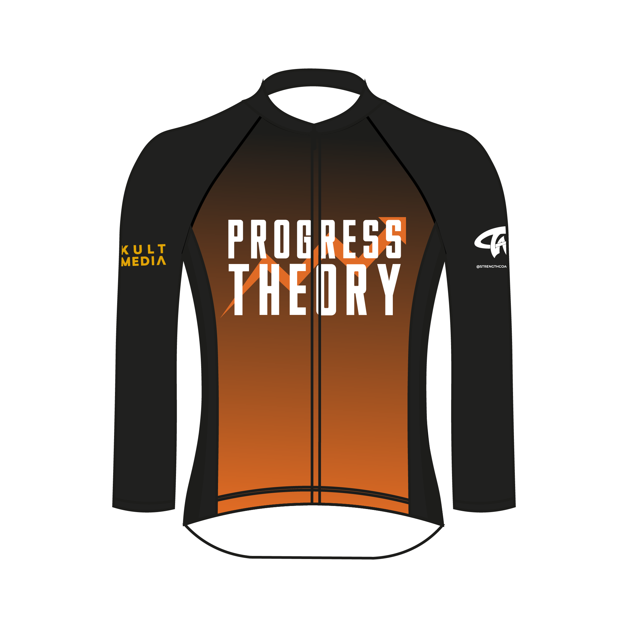 The Progress Theory Long Sleeve Cycling Jersey