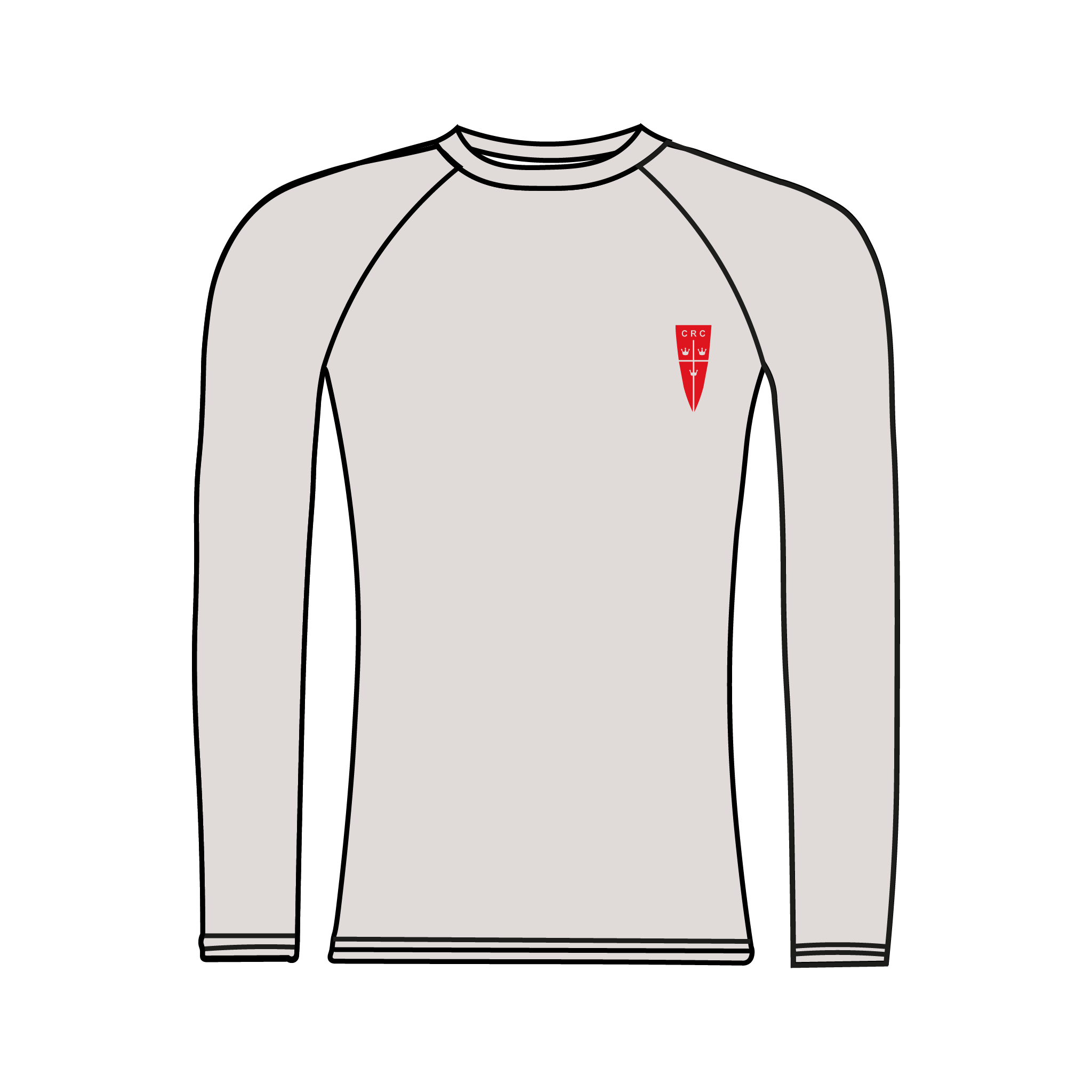 Colchester Rowing Club Long Sleeve Base Layer