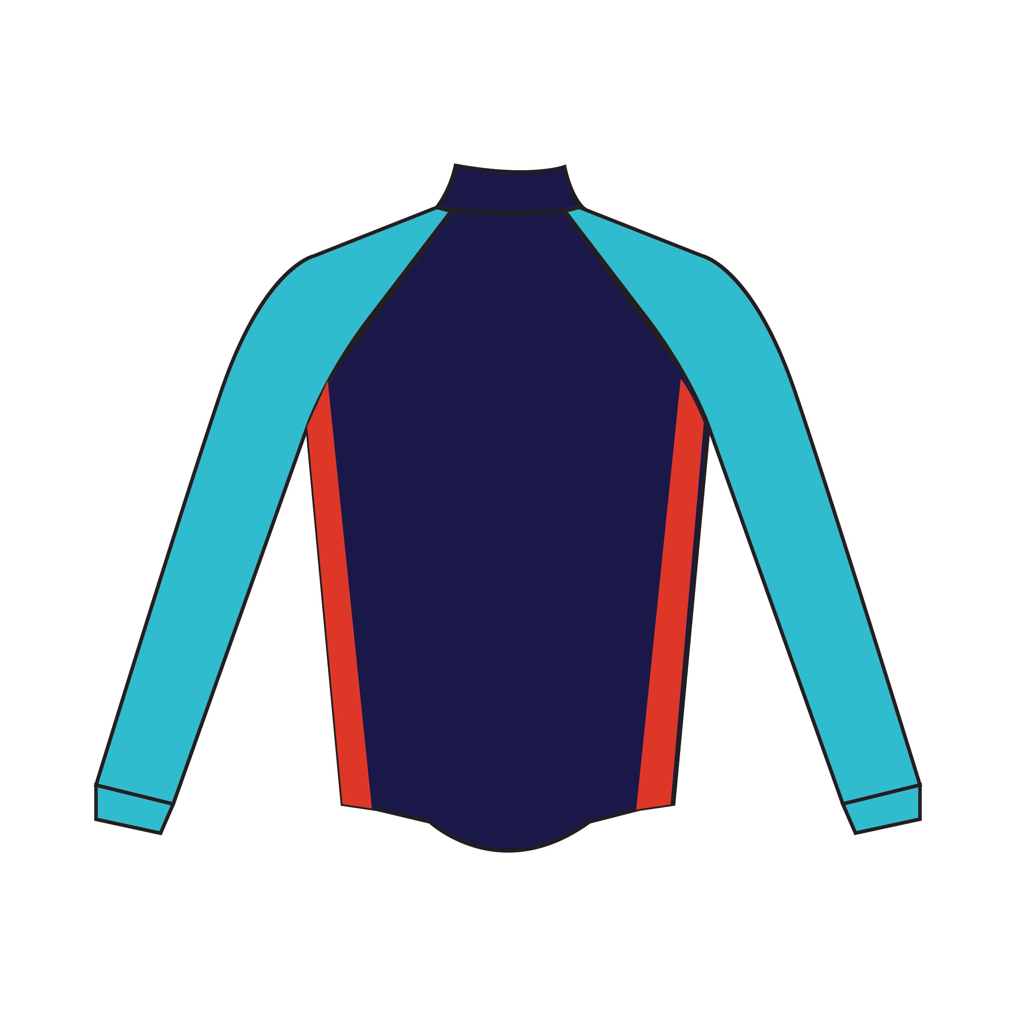 Burnham-On-Sea Gig Rowing Club Thermal Splash Jacket 1