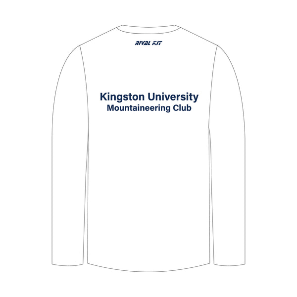 Kingston University Mountaineering Club Long Sleeve Gym T-shirt 1