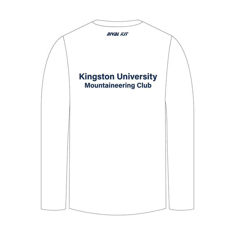 Kingston University Mountaineering Club Long Sleeve Gym T-shirt 1