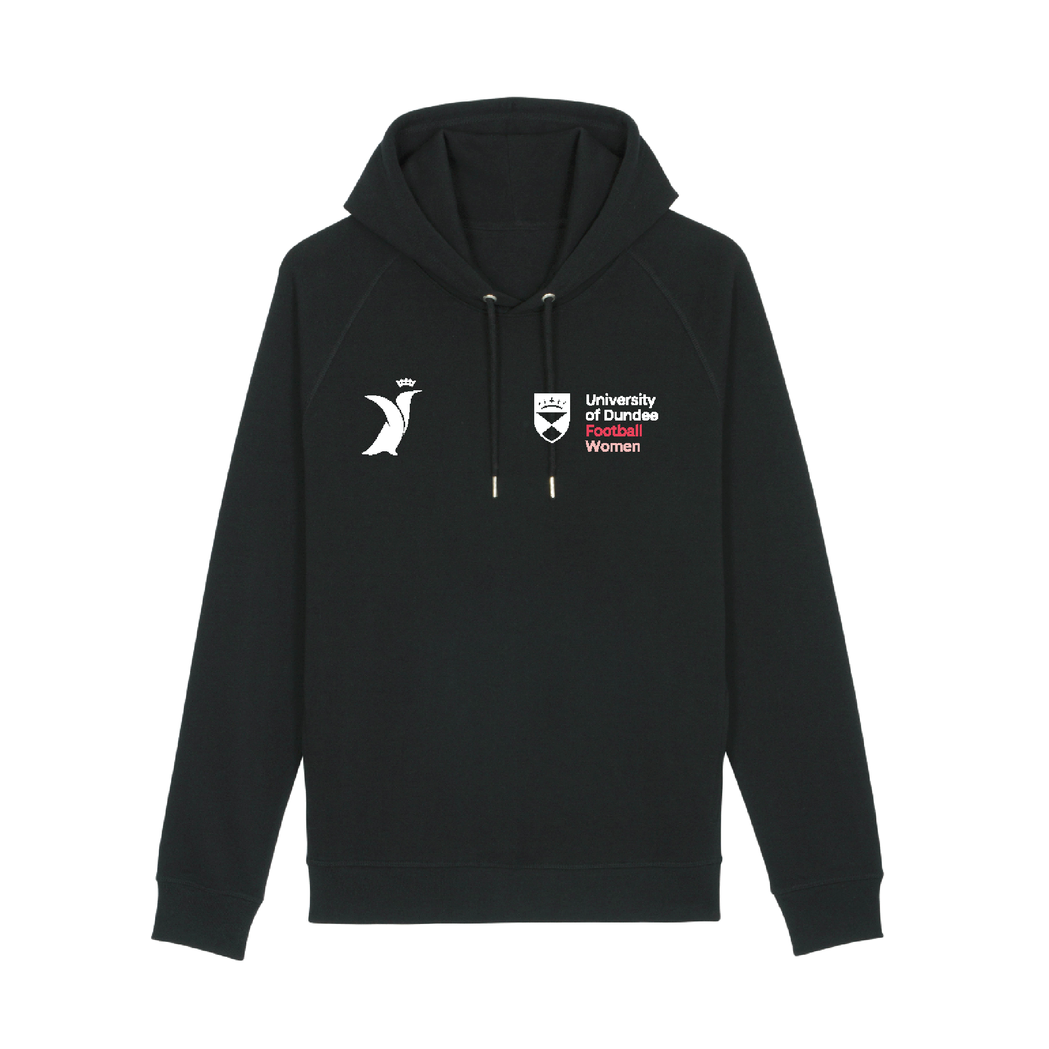 Dundee University Women's FC Hoodie Black