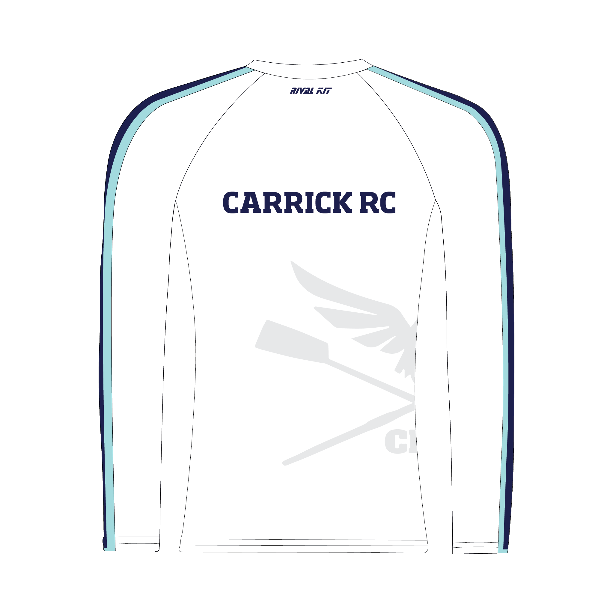 Carrick Rowing Club Long Sleeve Base Layer