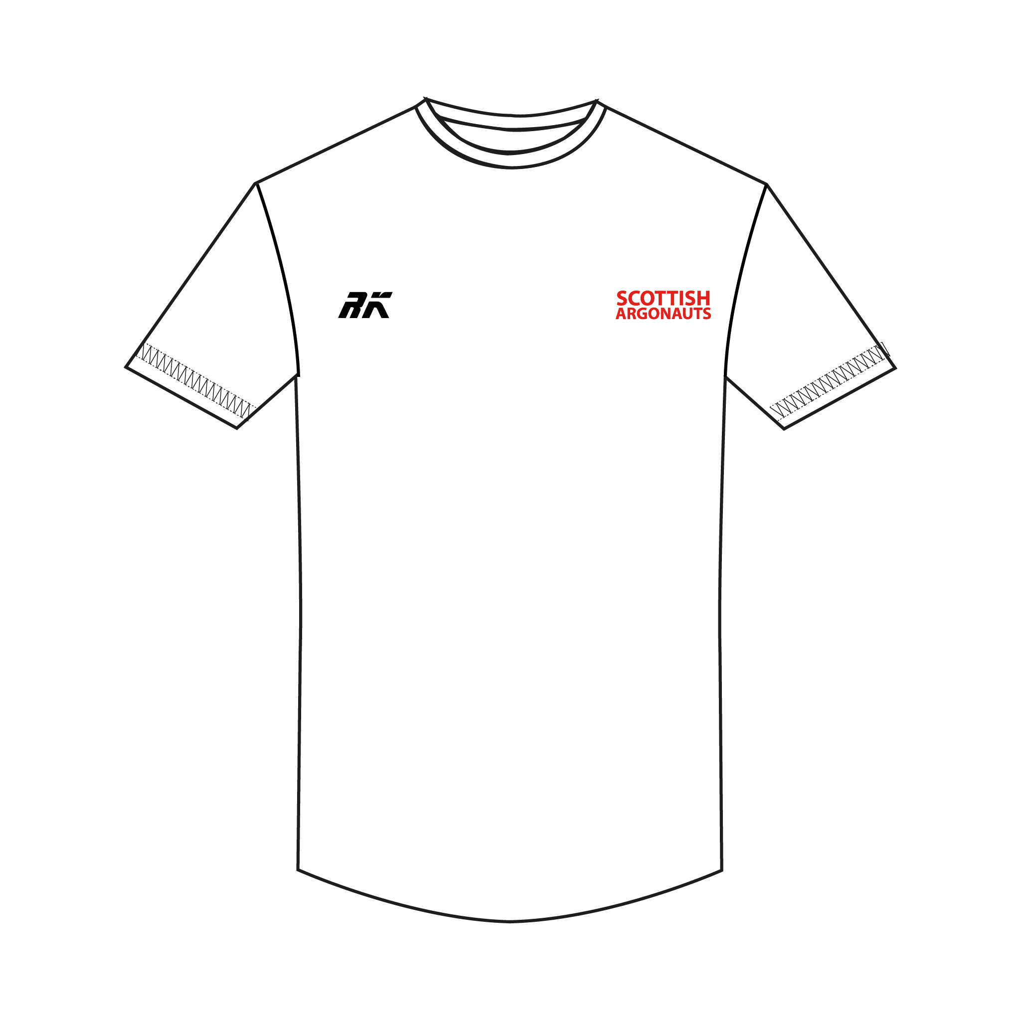 SCOTTISH ROWING ARGONAUTS Casual T-Shirt