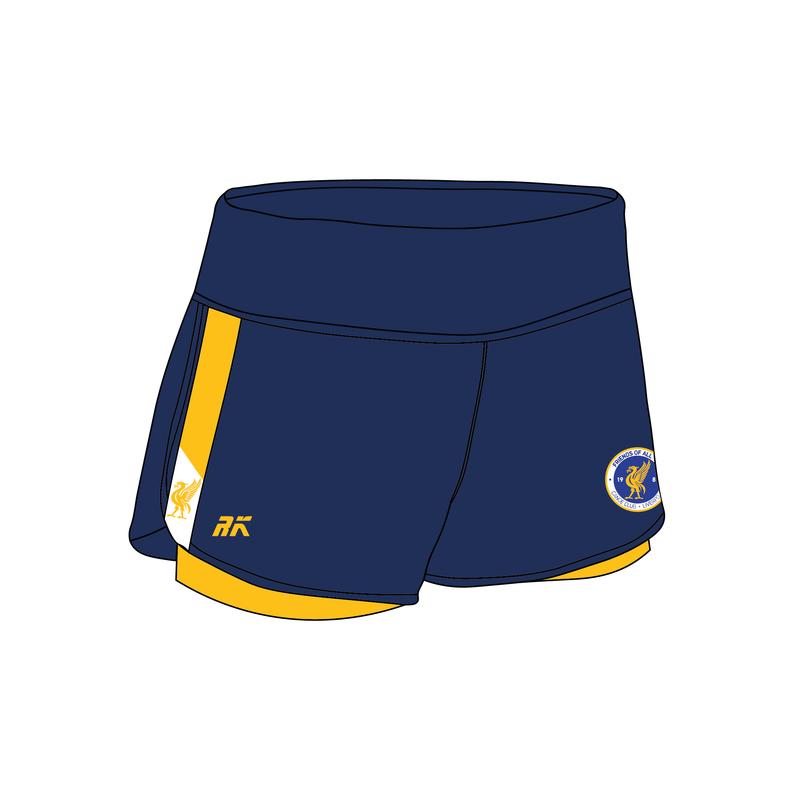 Friends of Allonby Canoe Club Liverpool Female Gym Shorts