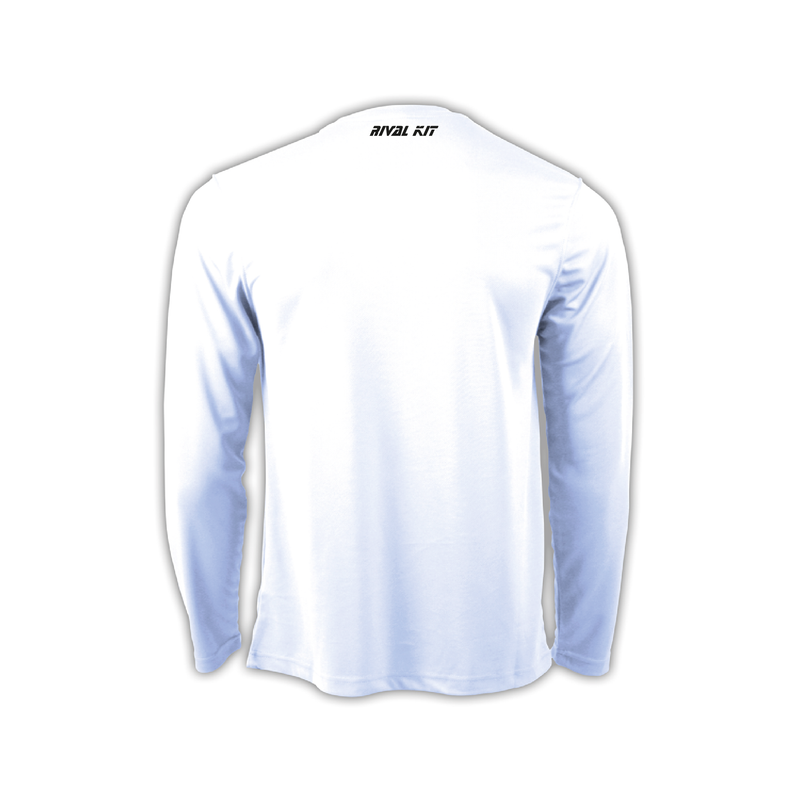 Pangbourne College Boat Club Long Sleeve White Gym T-Shirt