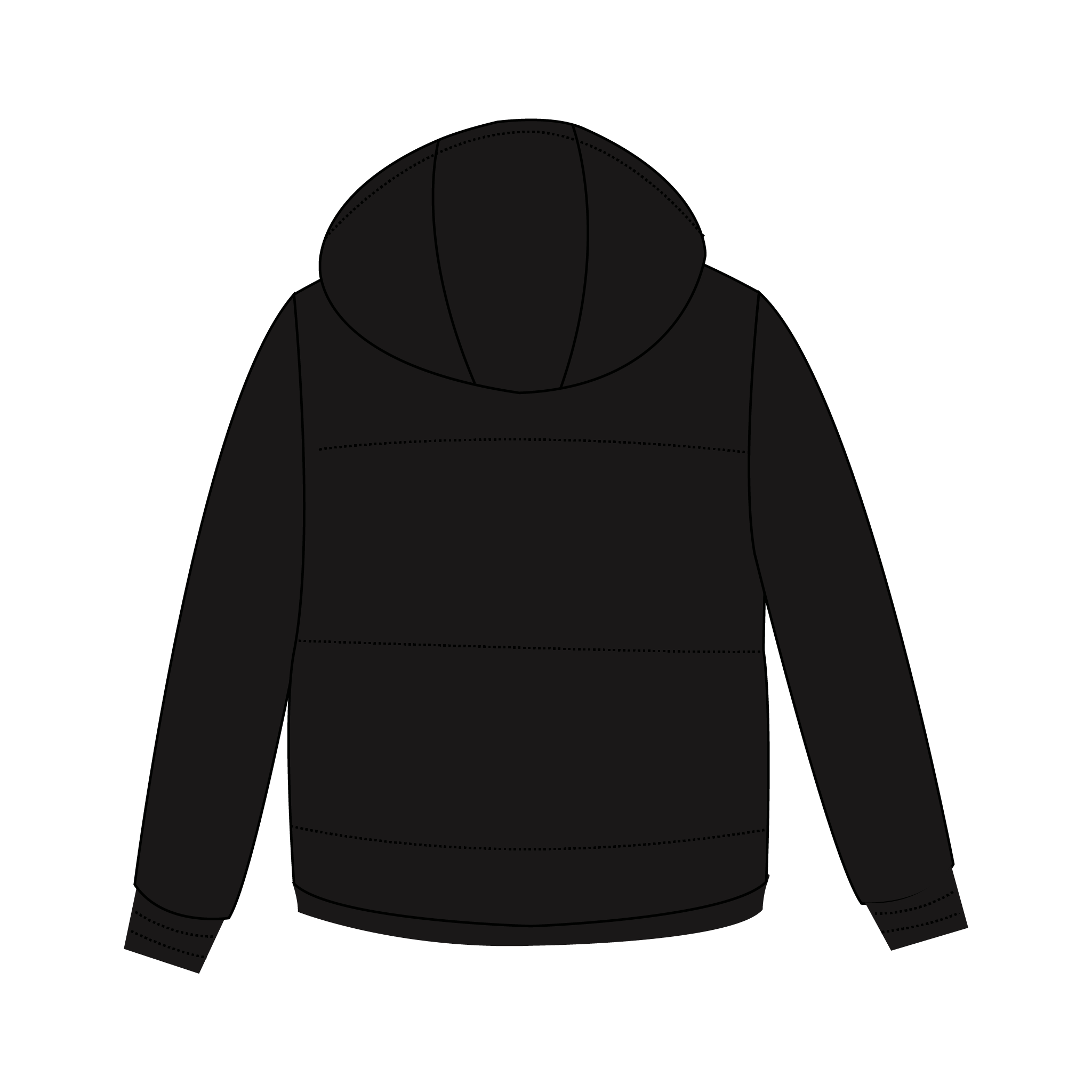 Queen's University Belfast Men's Boat Club Puffa Jacket
