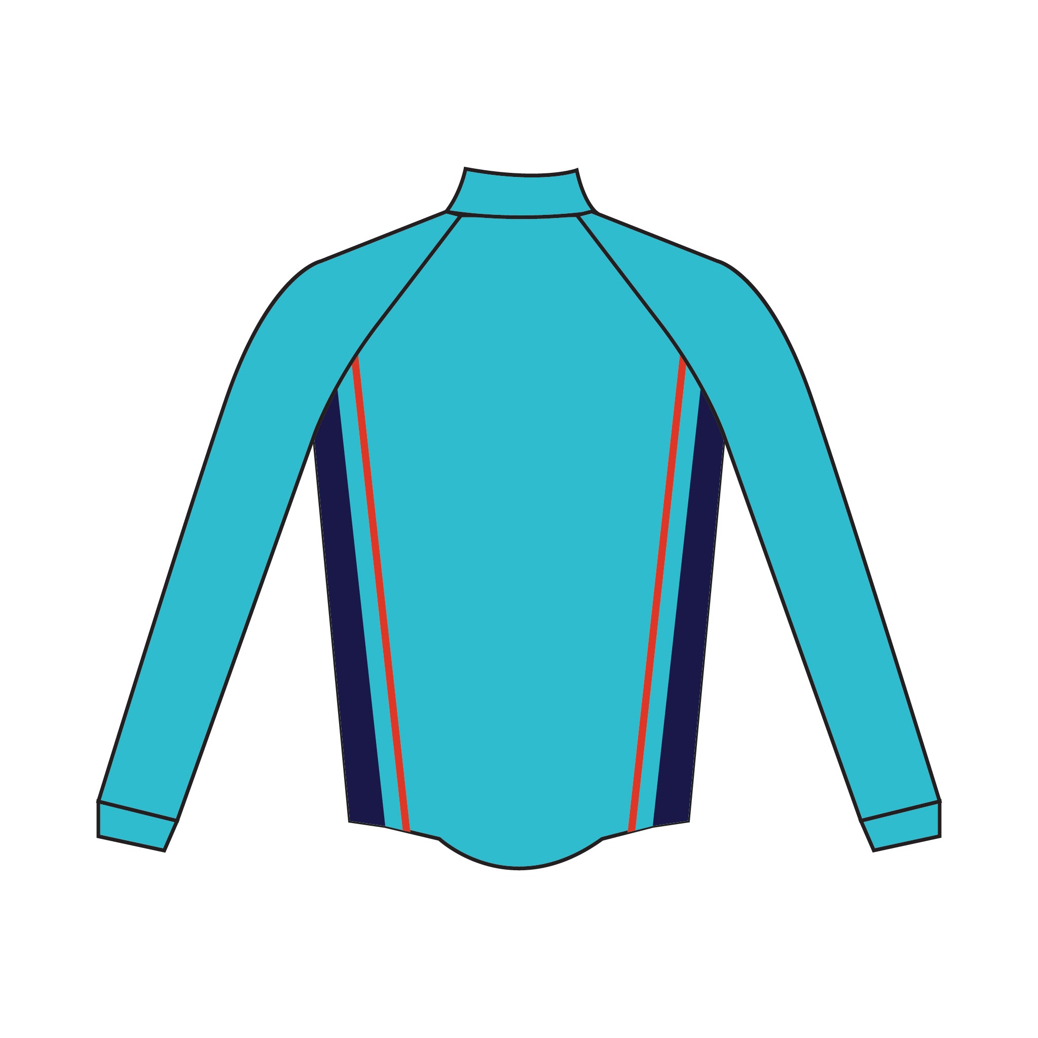 Burnham-On-Sea Gig Rowing Club Thermal Splash Jacket 2