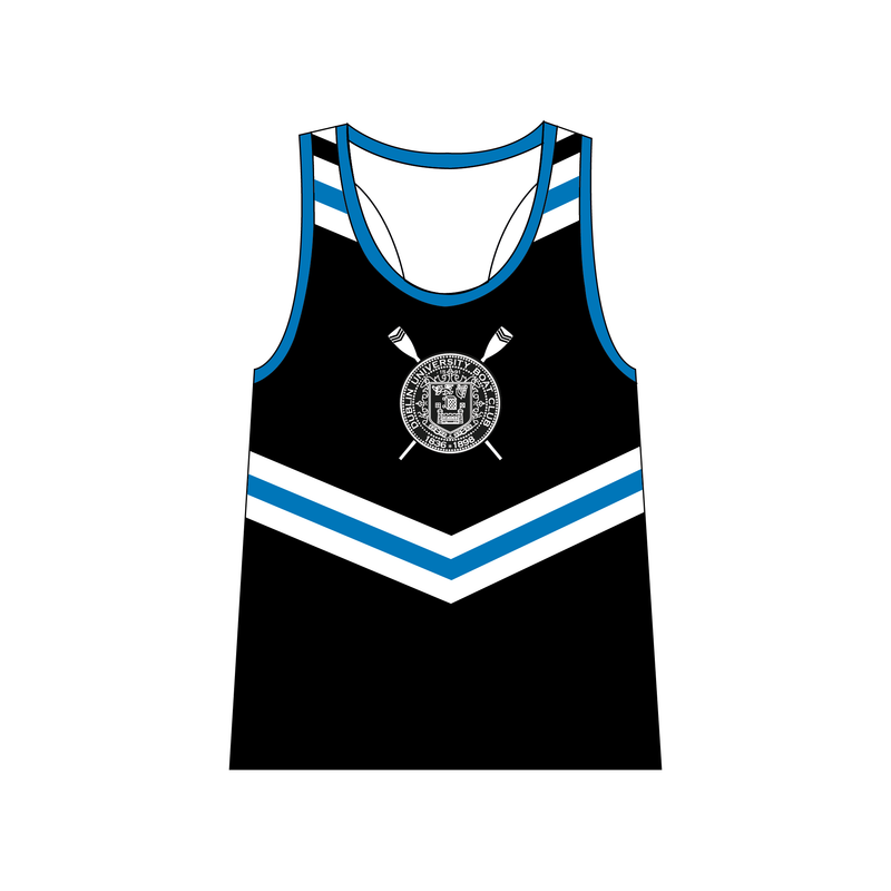 Dublin University Boat Club Black Gym Vest