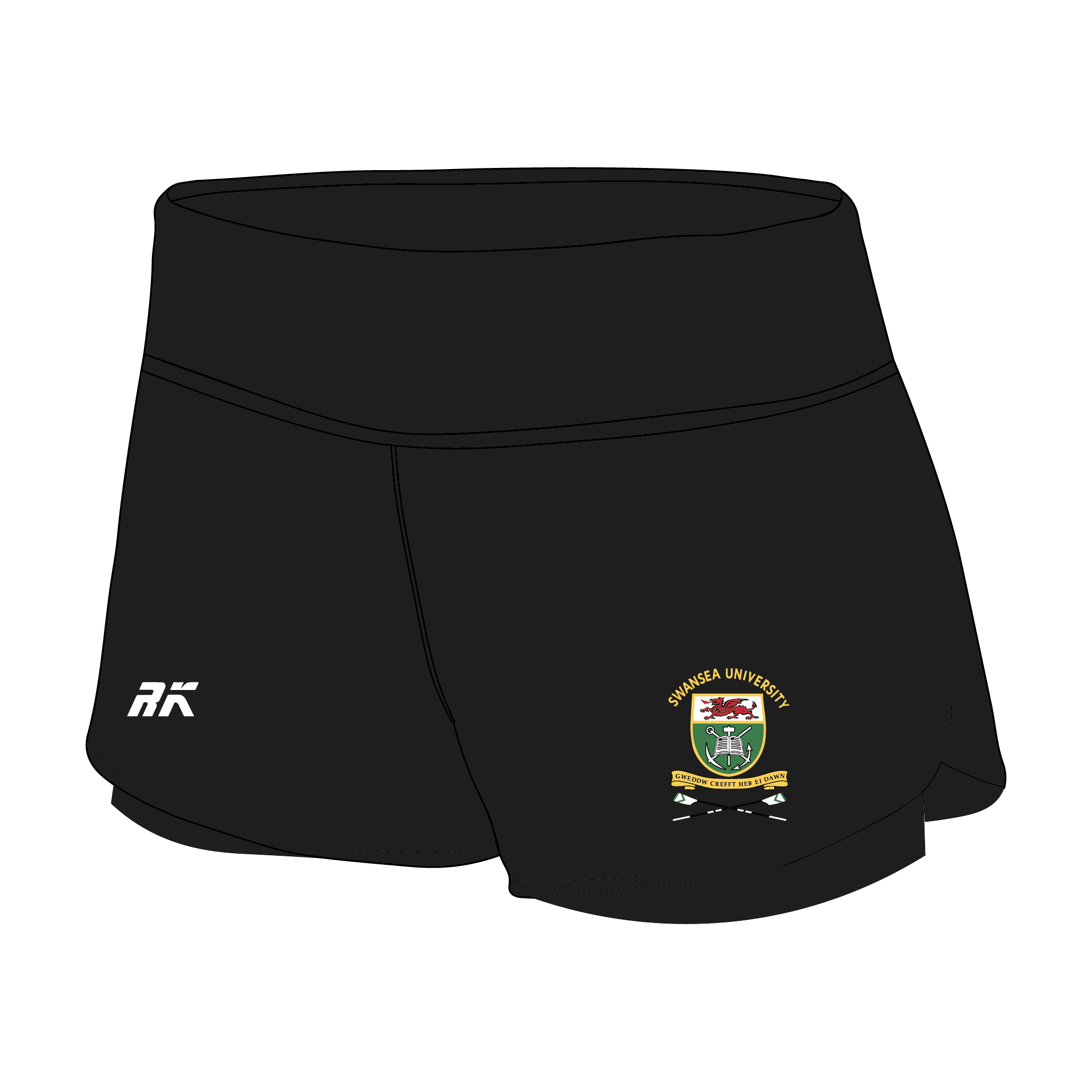 Swansea University Boat Club Female Gym Shorts