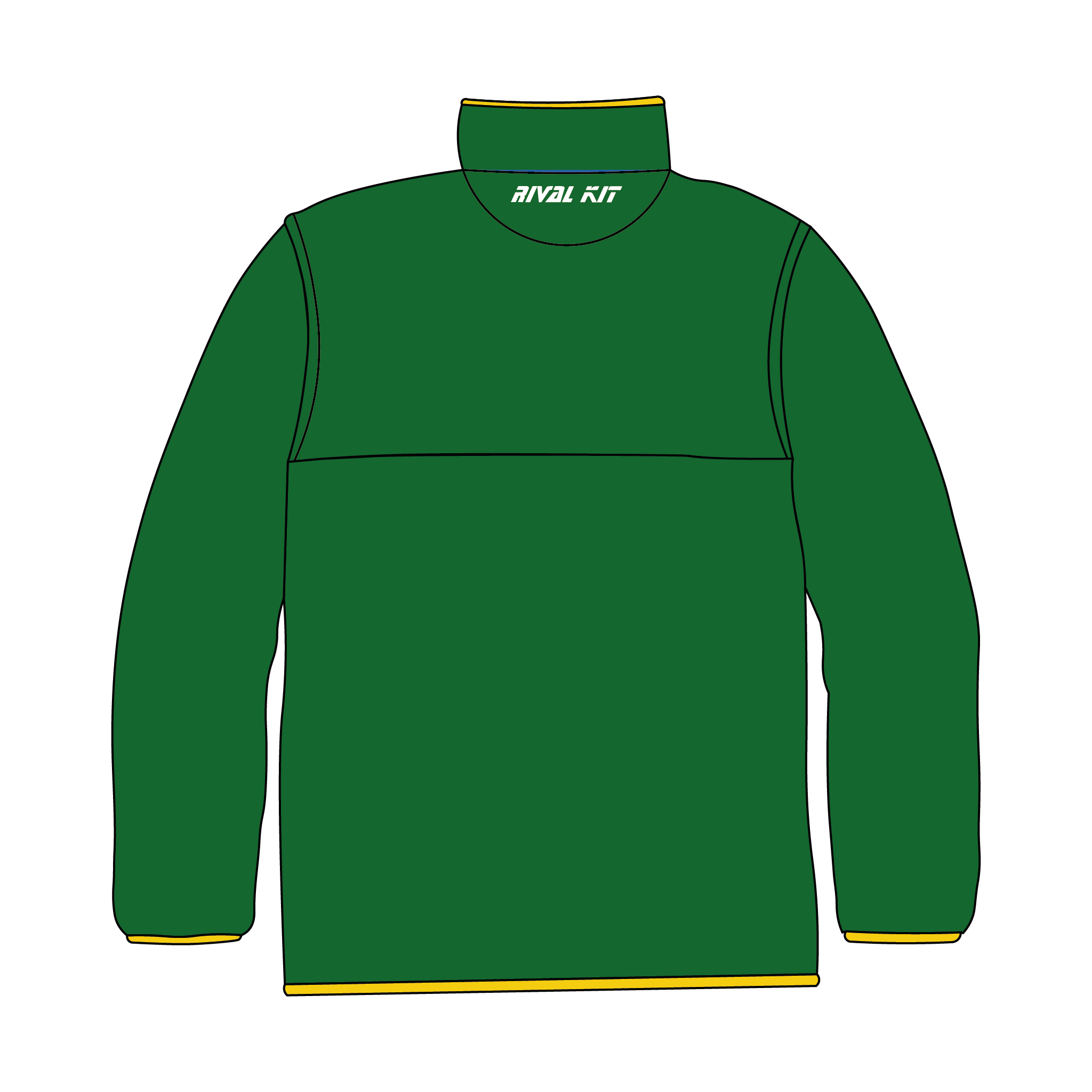 Ironbridge Rowing Club Black Pocket Fleece